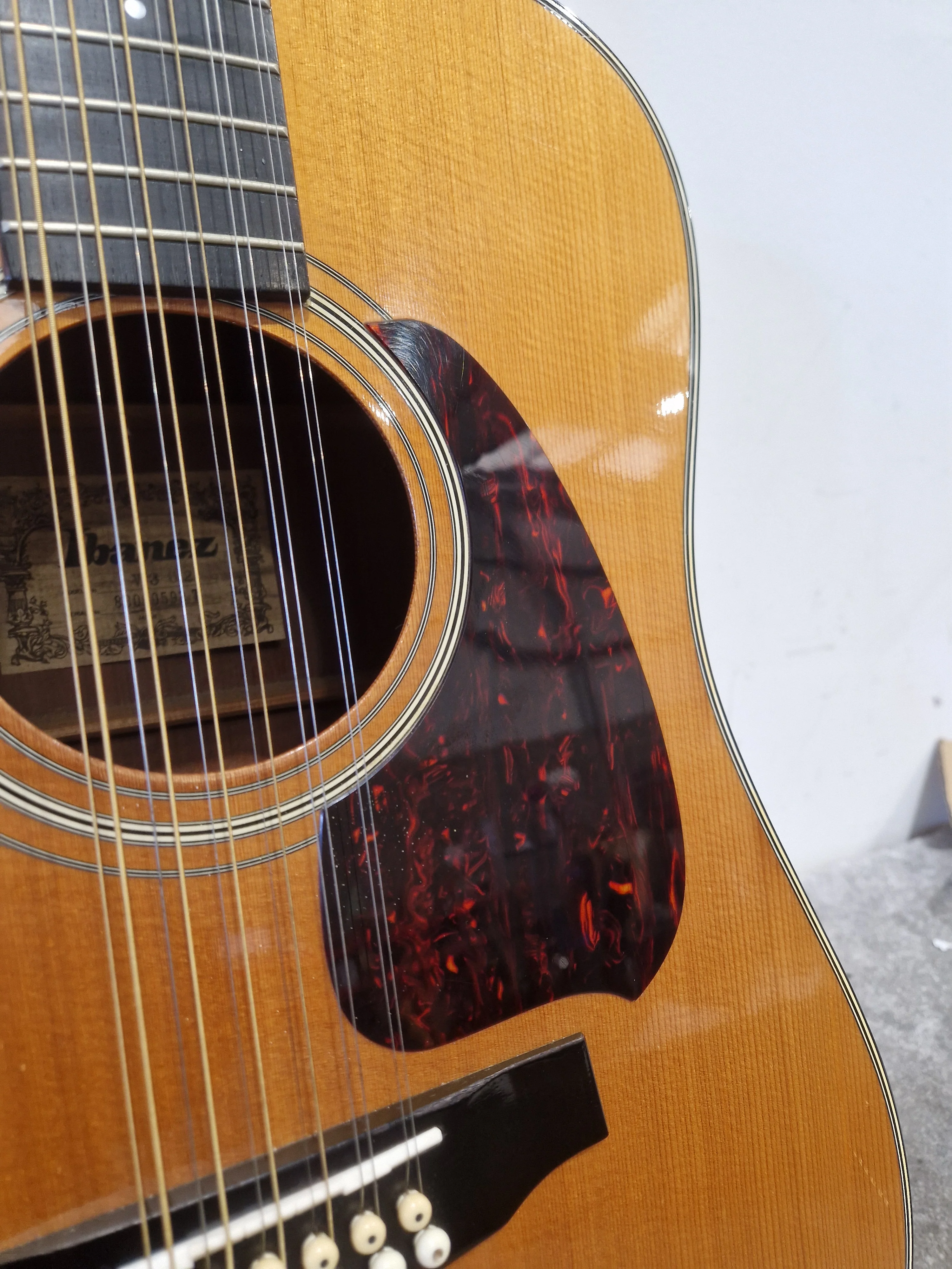 Ibanez 302 - 12-String Acoustic Guitar - Natural - Good - Image 15