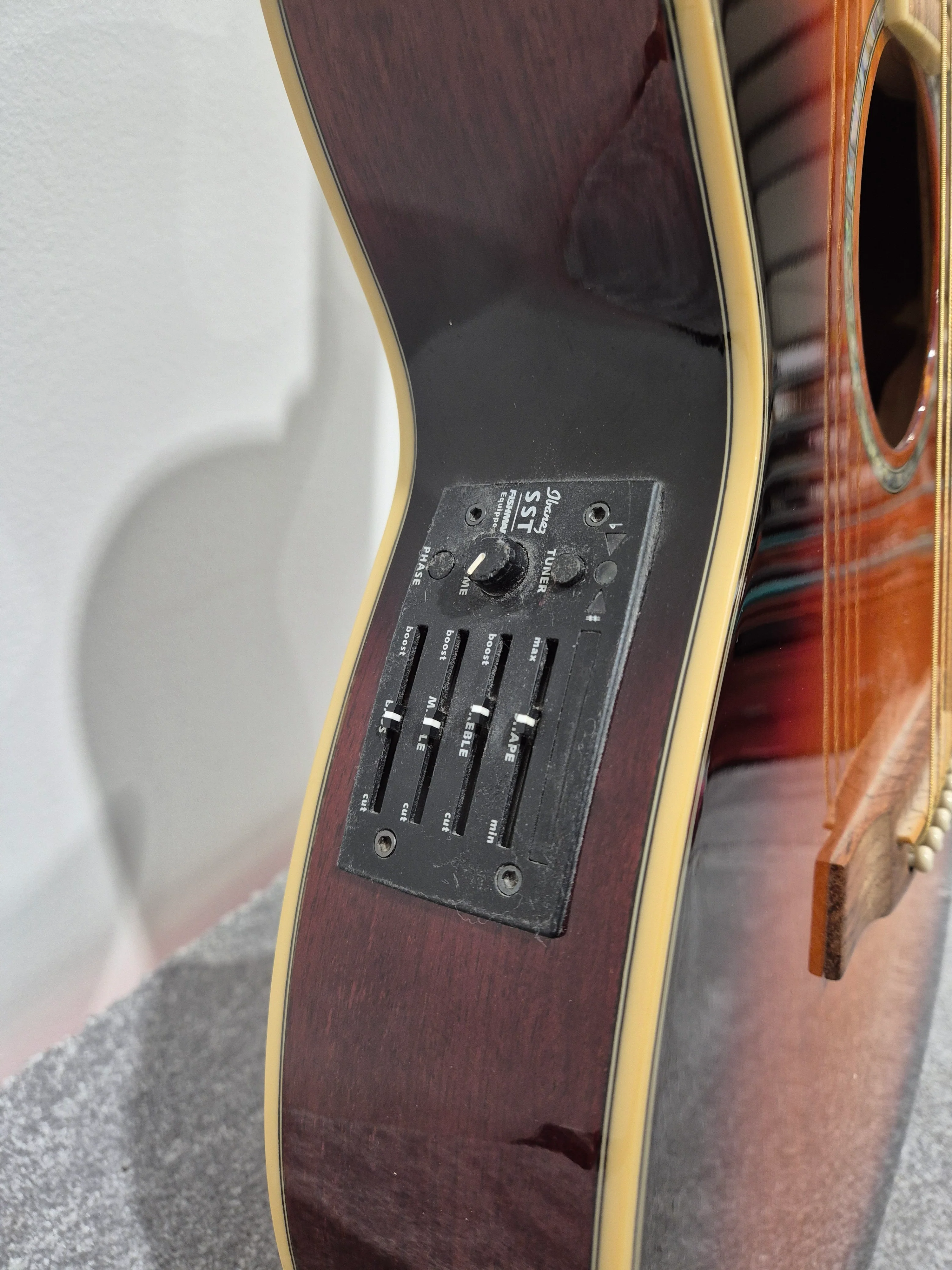 Ibanez AEG10EVS1202 - Electro Acoustic Guitar w/ Soft Gig Bag - Image 5