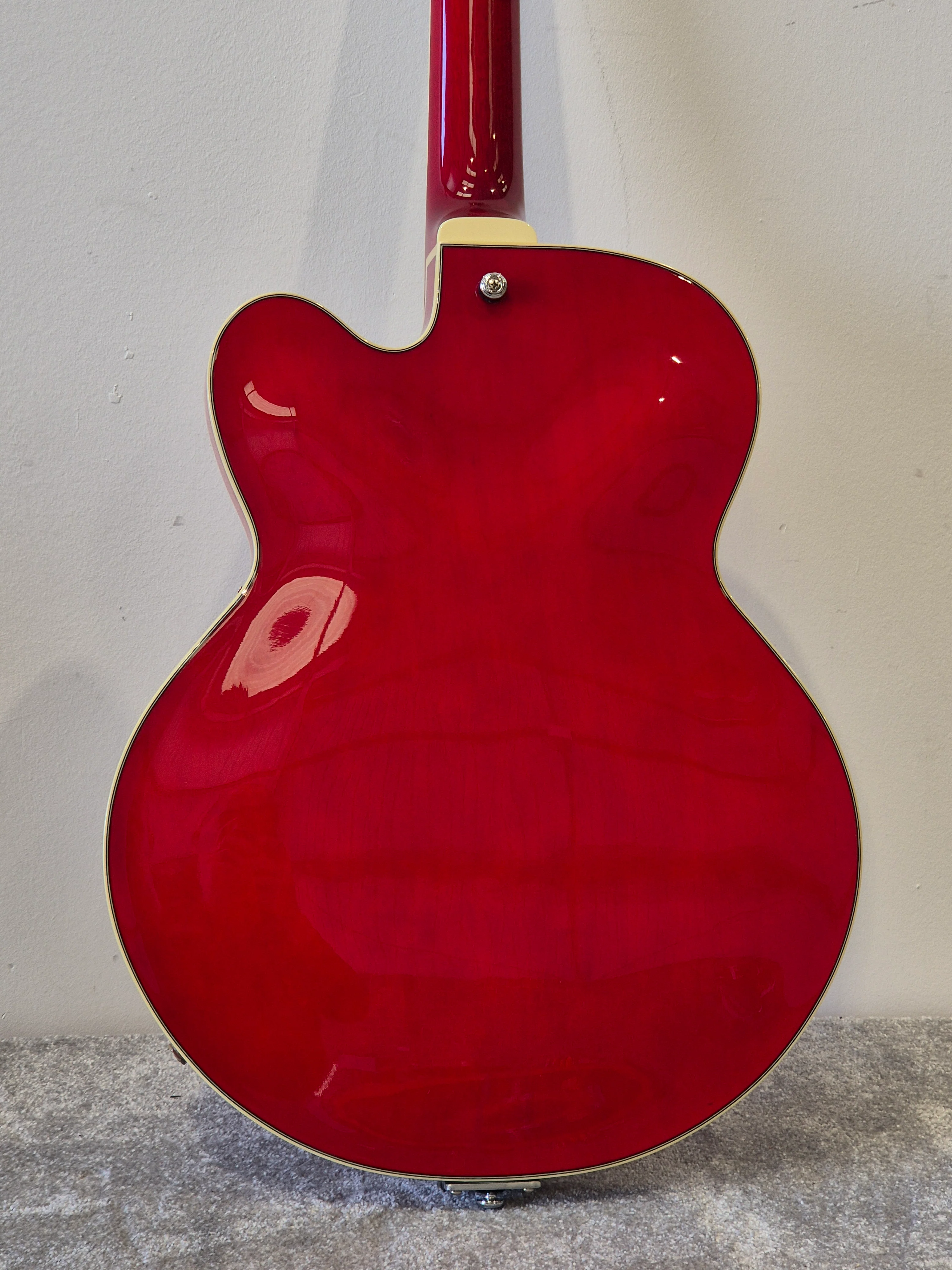 Ibanez Artcore AFS75T - Semi-Hollow Body Electric Guitar - Cherry Red - Image 8