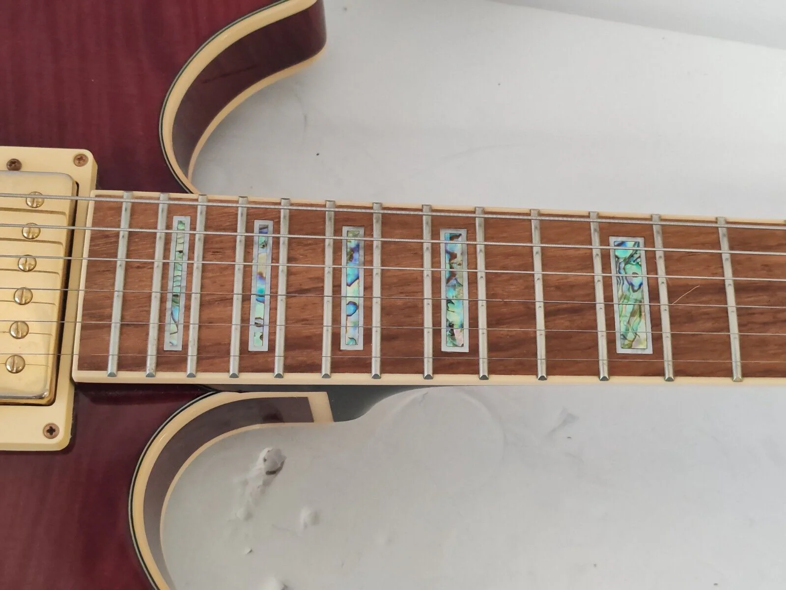 IBANEZ Artcore Series AS93-TCR-12-01 Hollow Body Electric Guitar Cherry Red - Image 8