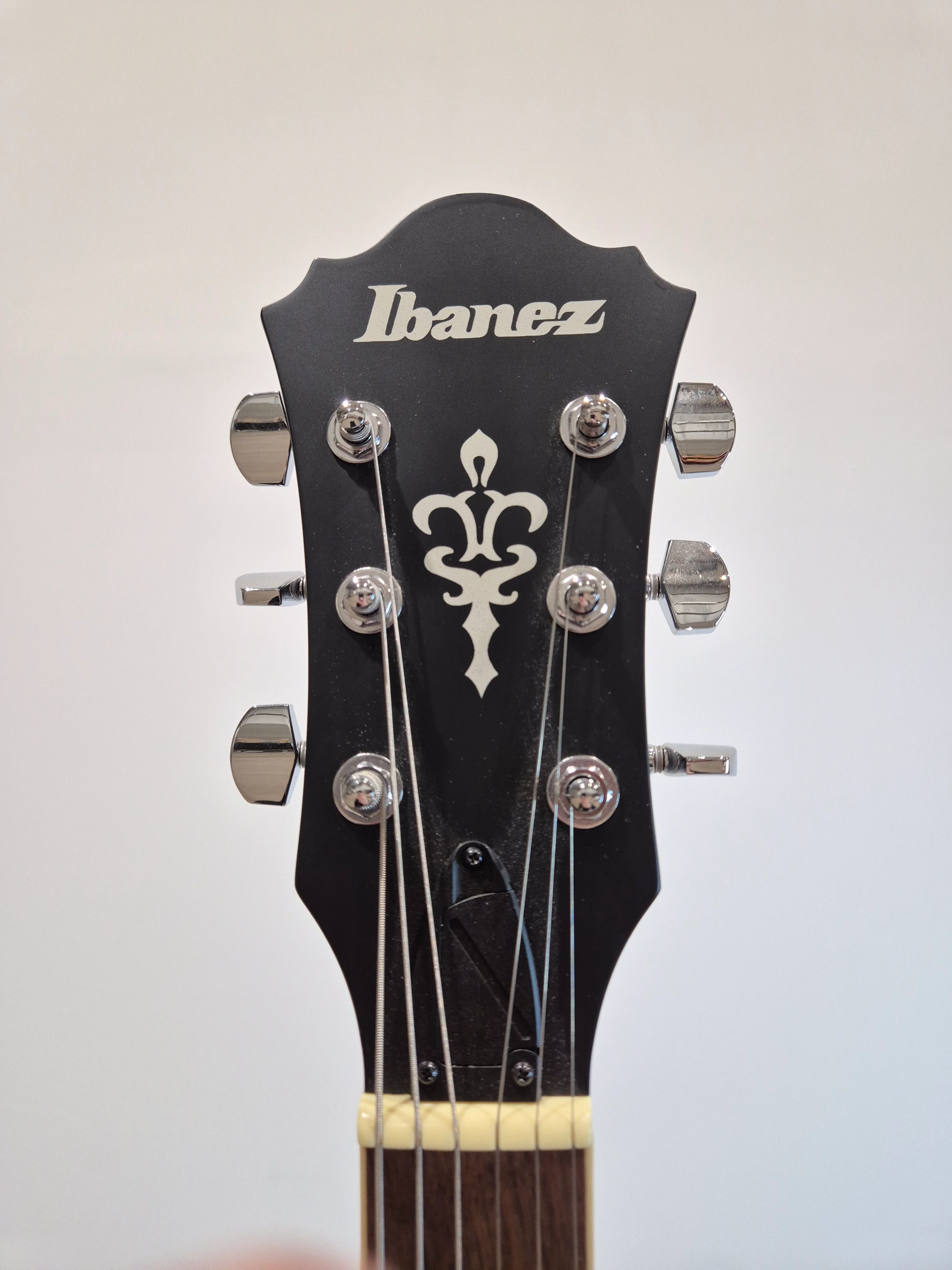 Ibanez AS53-TKF Transparent Black - Semi-Acoustic Guitar w/ Original Box - Image 5