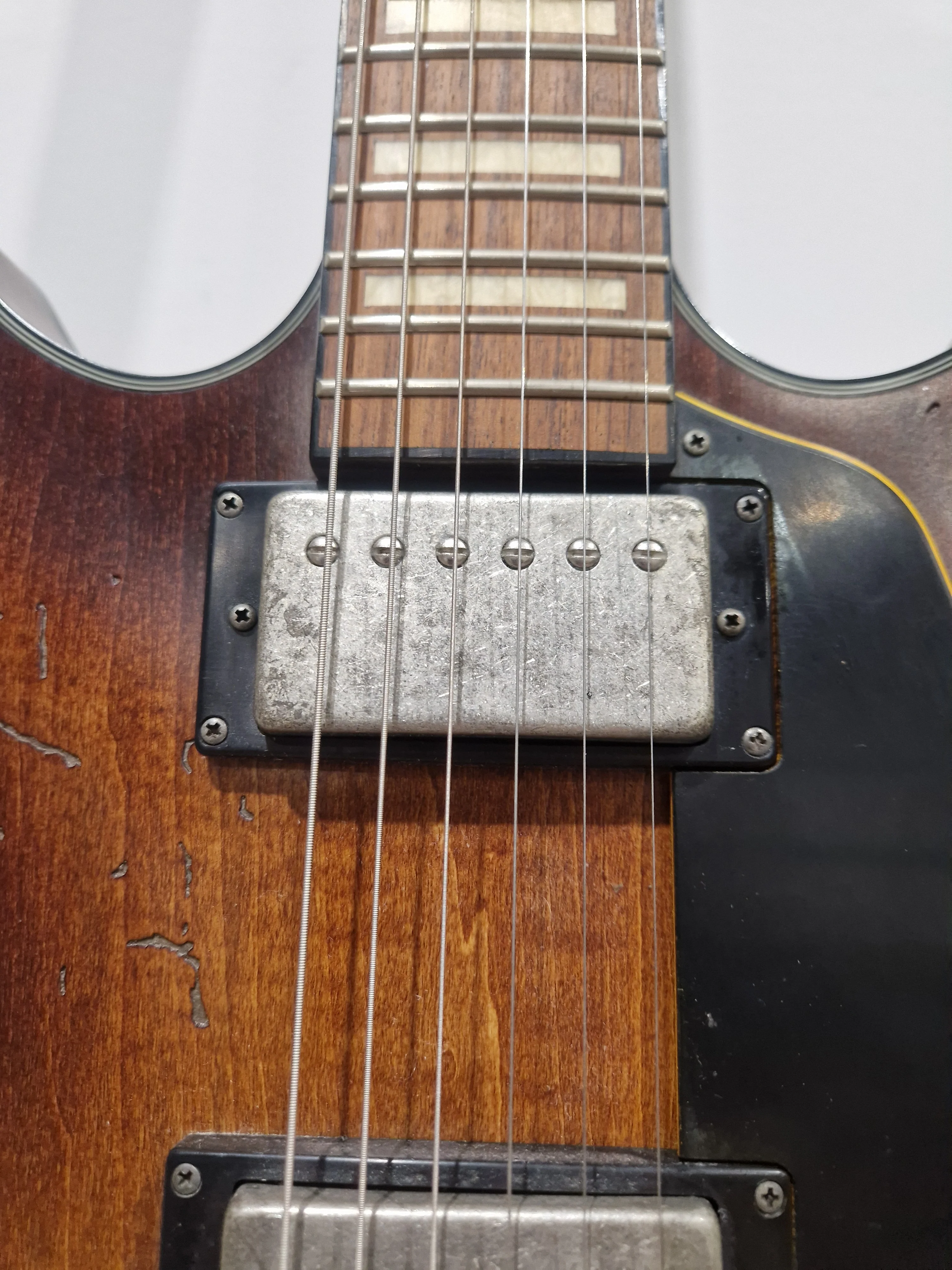 Ibanez Asv10a-Tcl-12-01 - Naturally Distressed - Semi-Hollow Electric Guitar - Very Good w/ Hard Case - Image 18