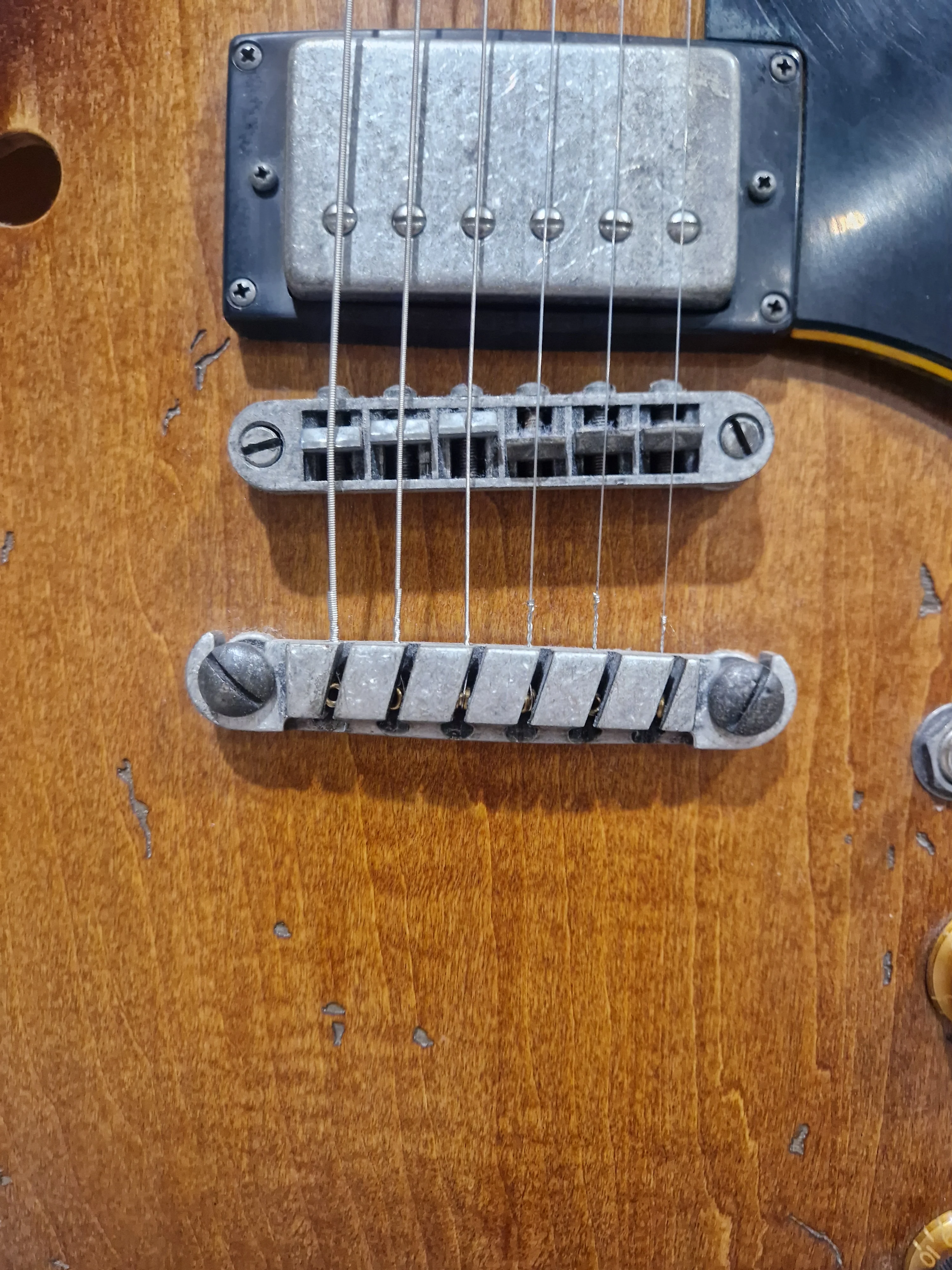 Ibanez Asv10a-Tcl-12-01 - Naturally Distressed - Semi-Hollow Electric Guitar - Very Good w/ Hard Case - Image 19