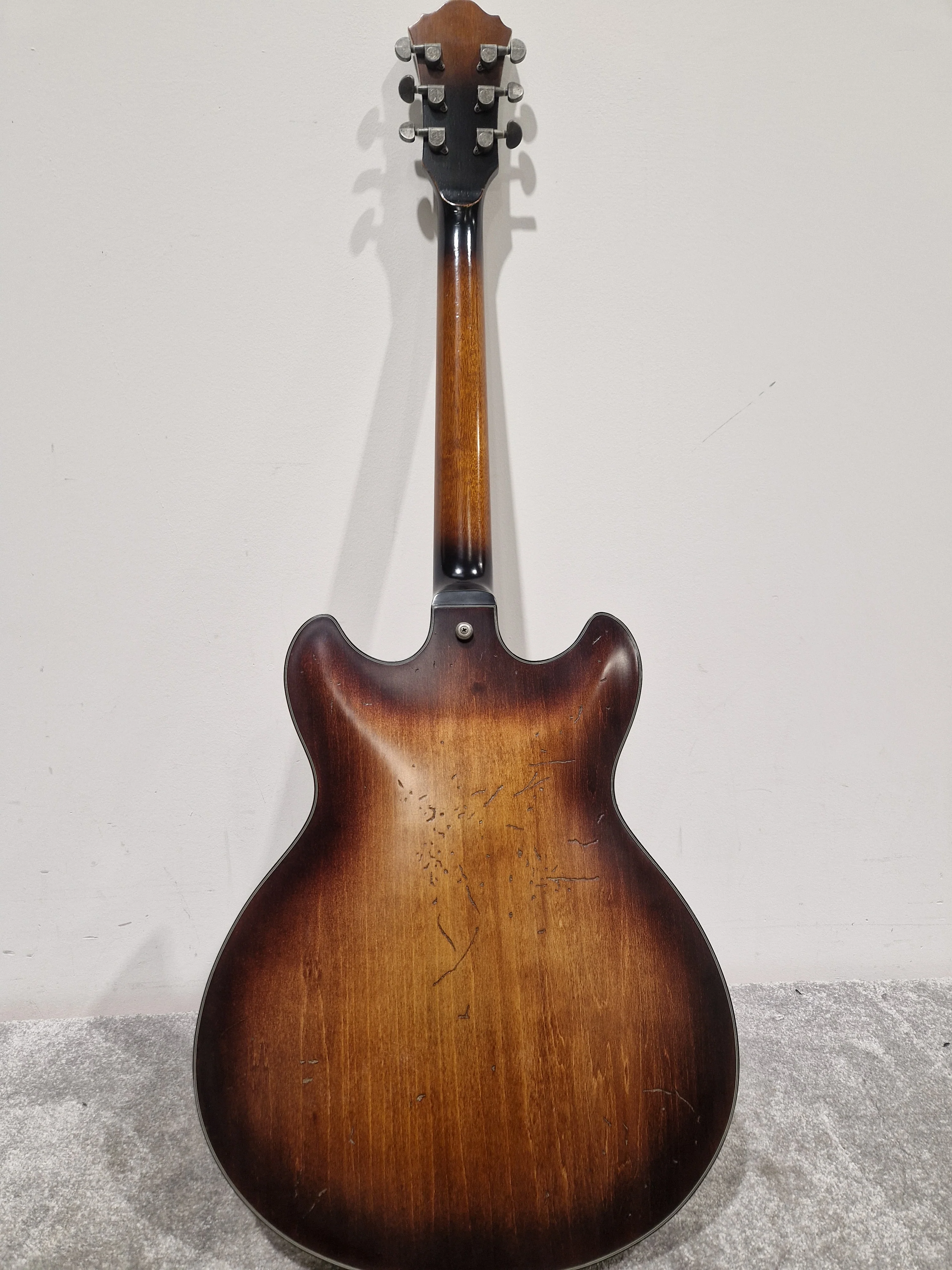 Ibanez Asv10a-Tcl-12-01 - Naturally Distressed - Semi-Hollow Electric Guitar - Very Good w/ Hard Case - Image 22