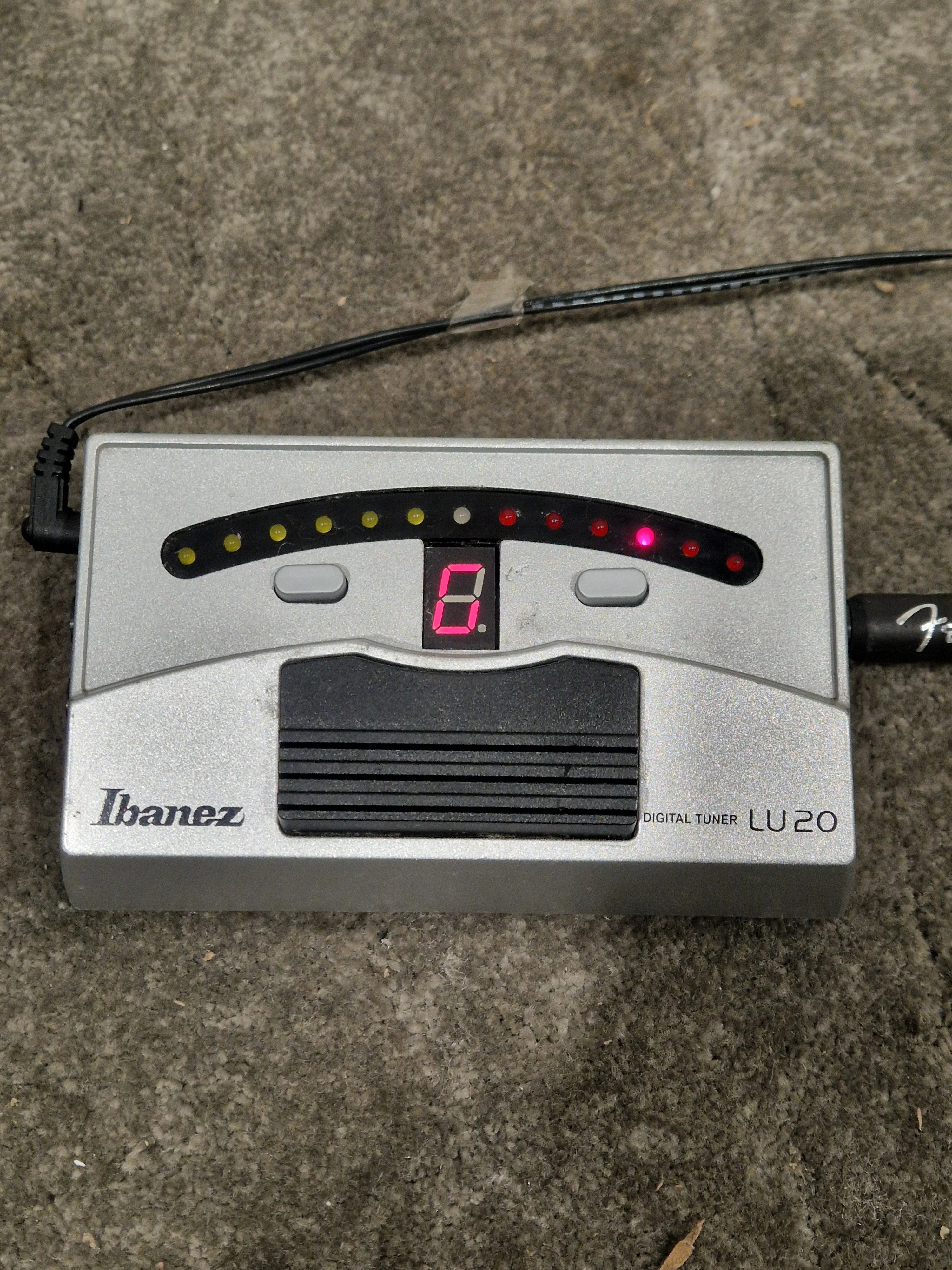 Ibanez LU20 - Digital Tuner - Silver - Excellent - Image 2