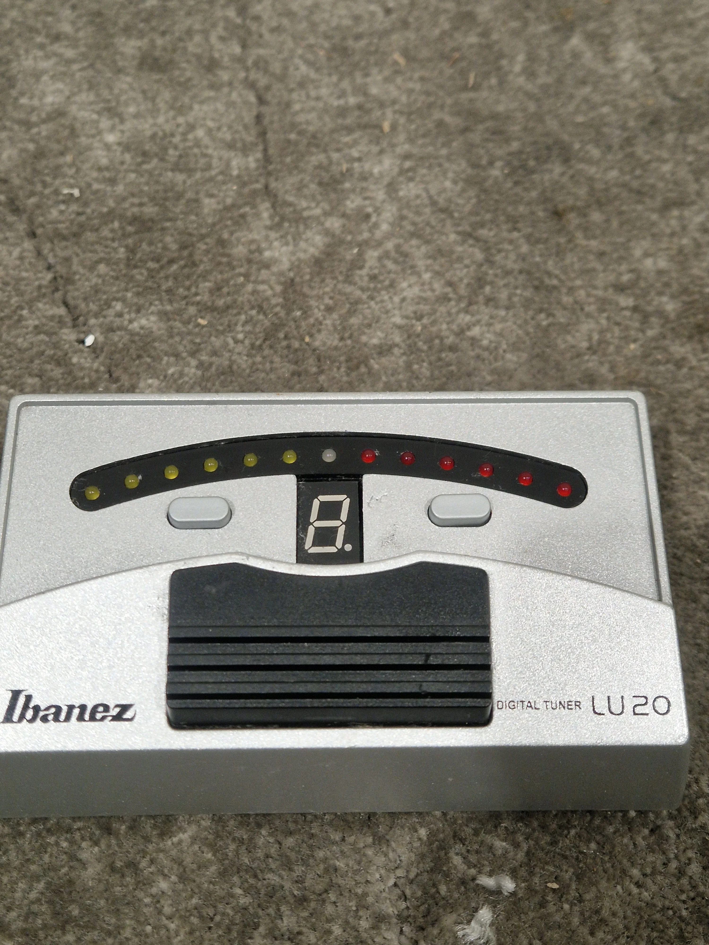 Ibanez LU20 - Digital Tuner - Silver - Excellent - Image 4
