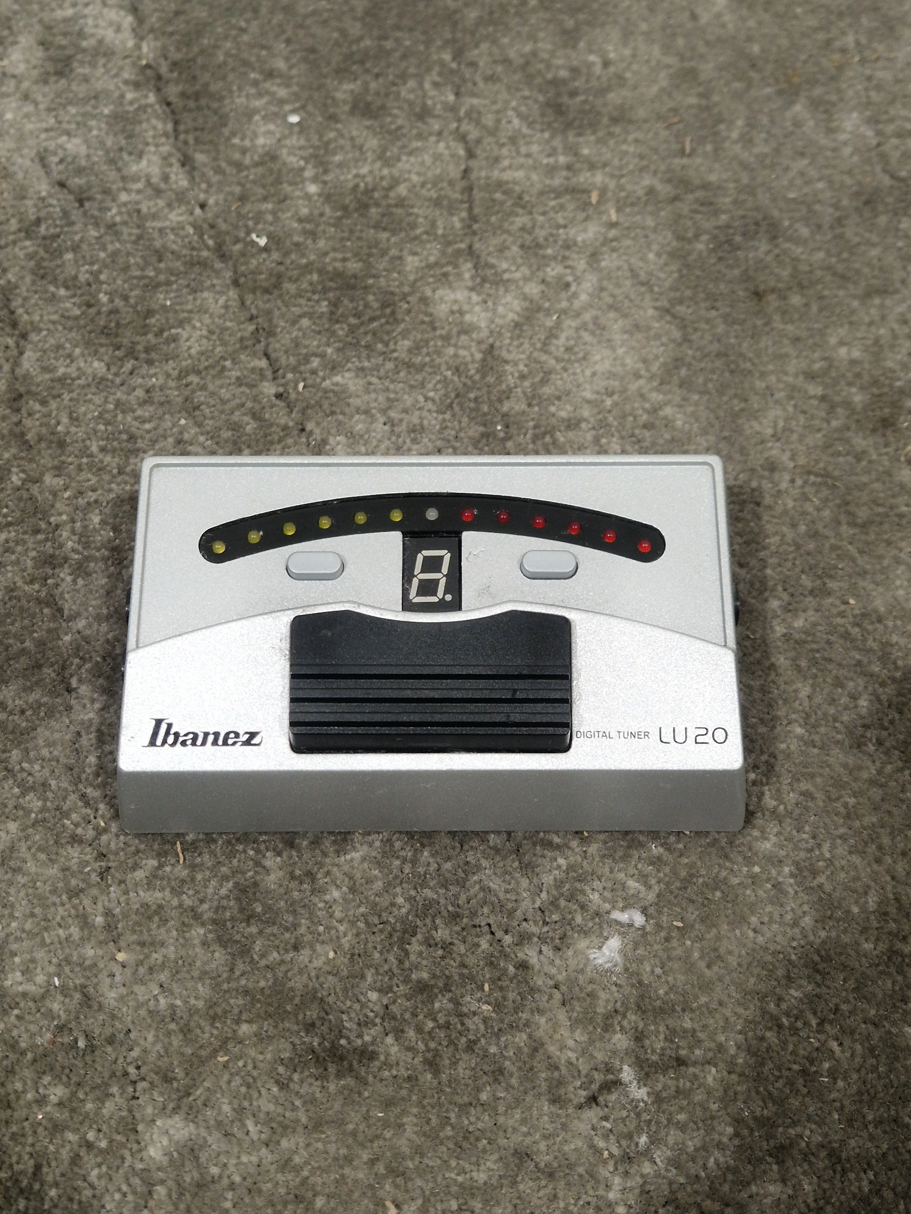 Ibanez LU20 - Digital Tuner - Silver - Excellent - Image 6