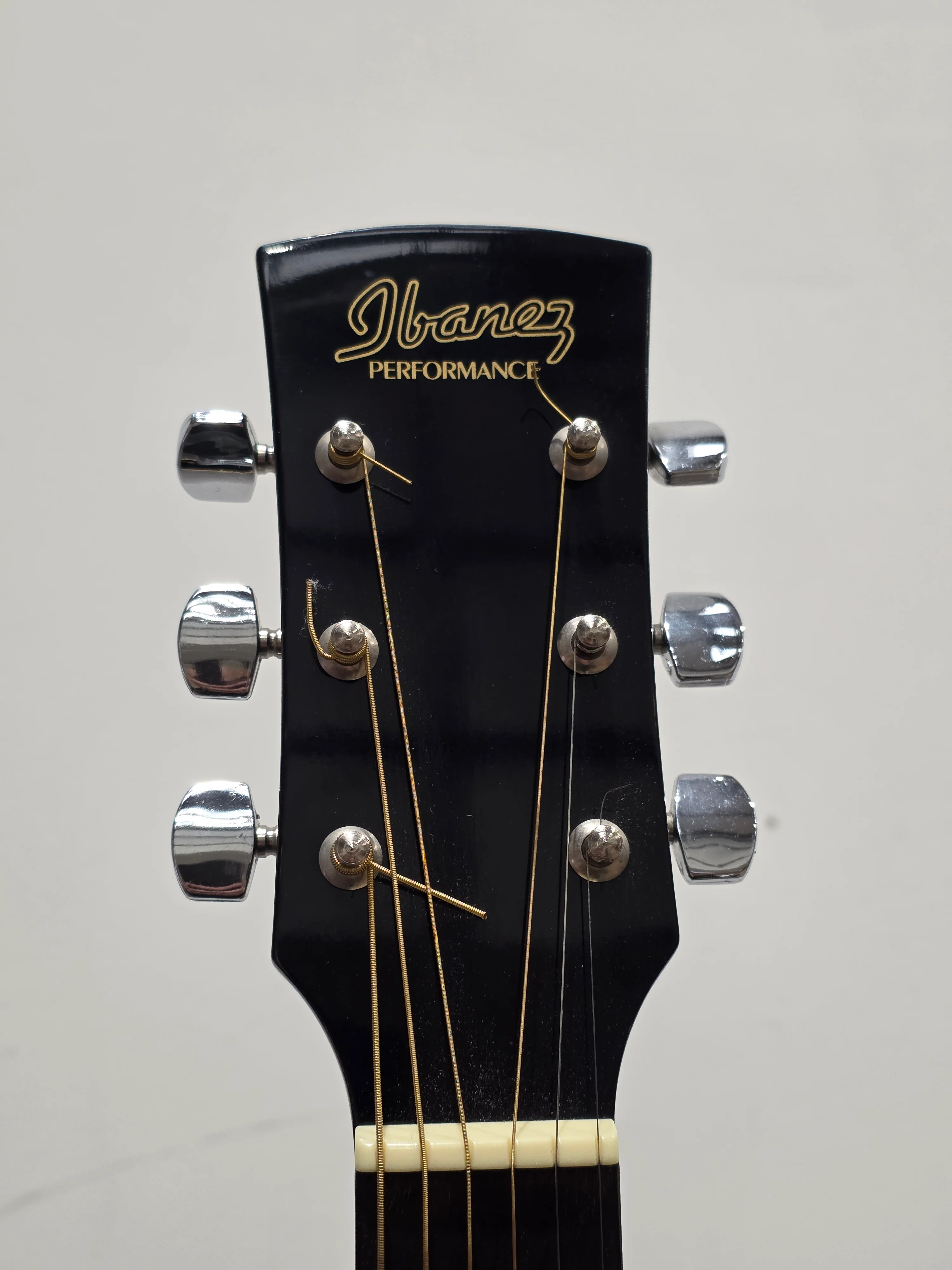 Ibanez PF10 - Acoustic Guitar - Black - Excellent w/ Soft Case - Image 4