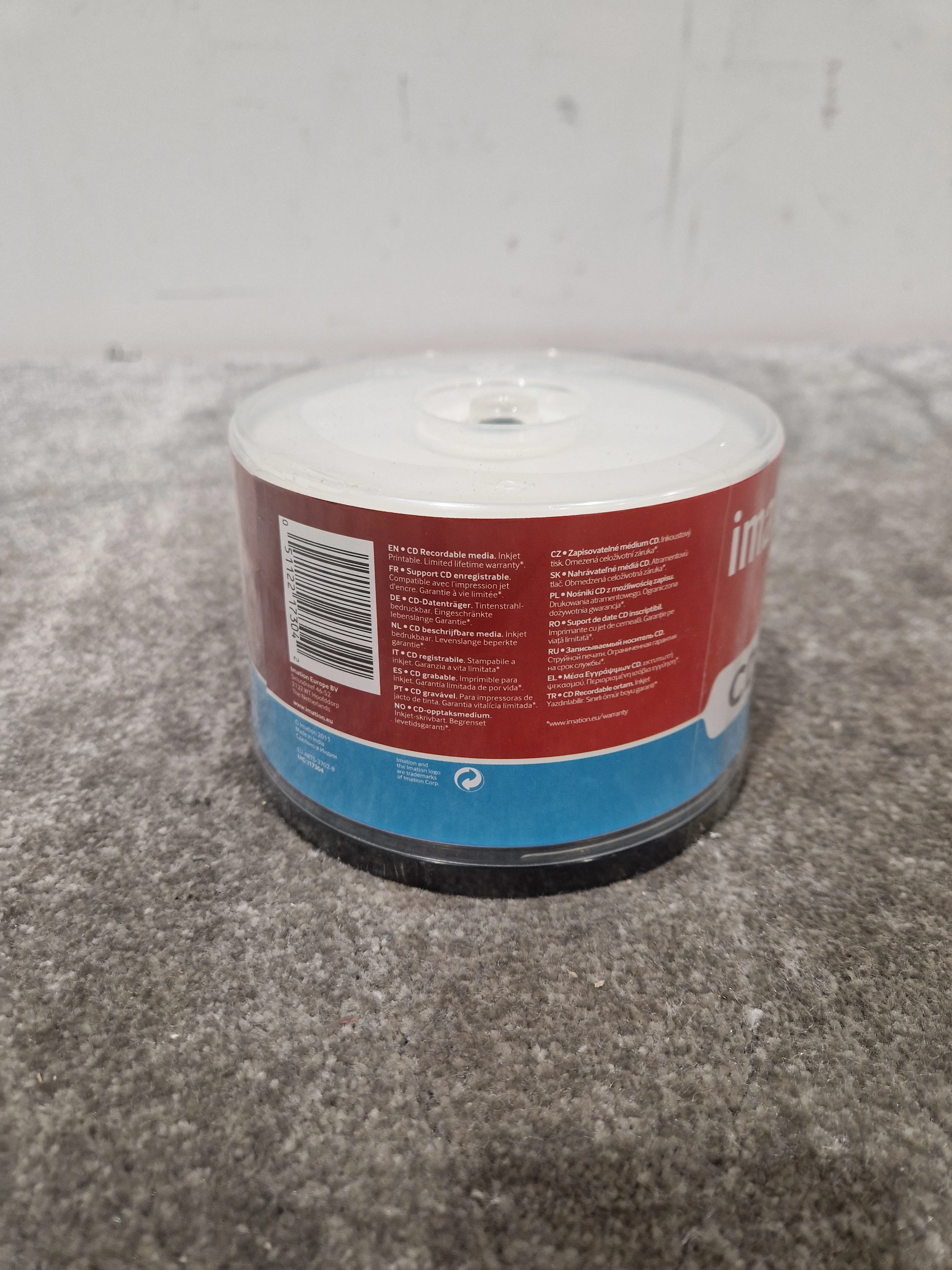 Imation CD-R 50pk Blank CD Media - 50 Discs, Recordable - Mint - Image 2