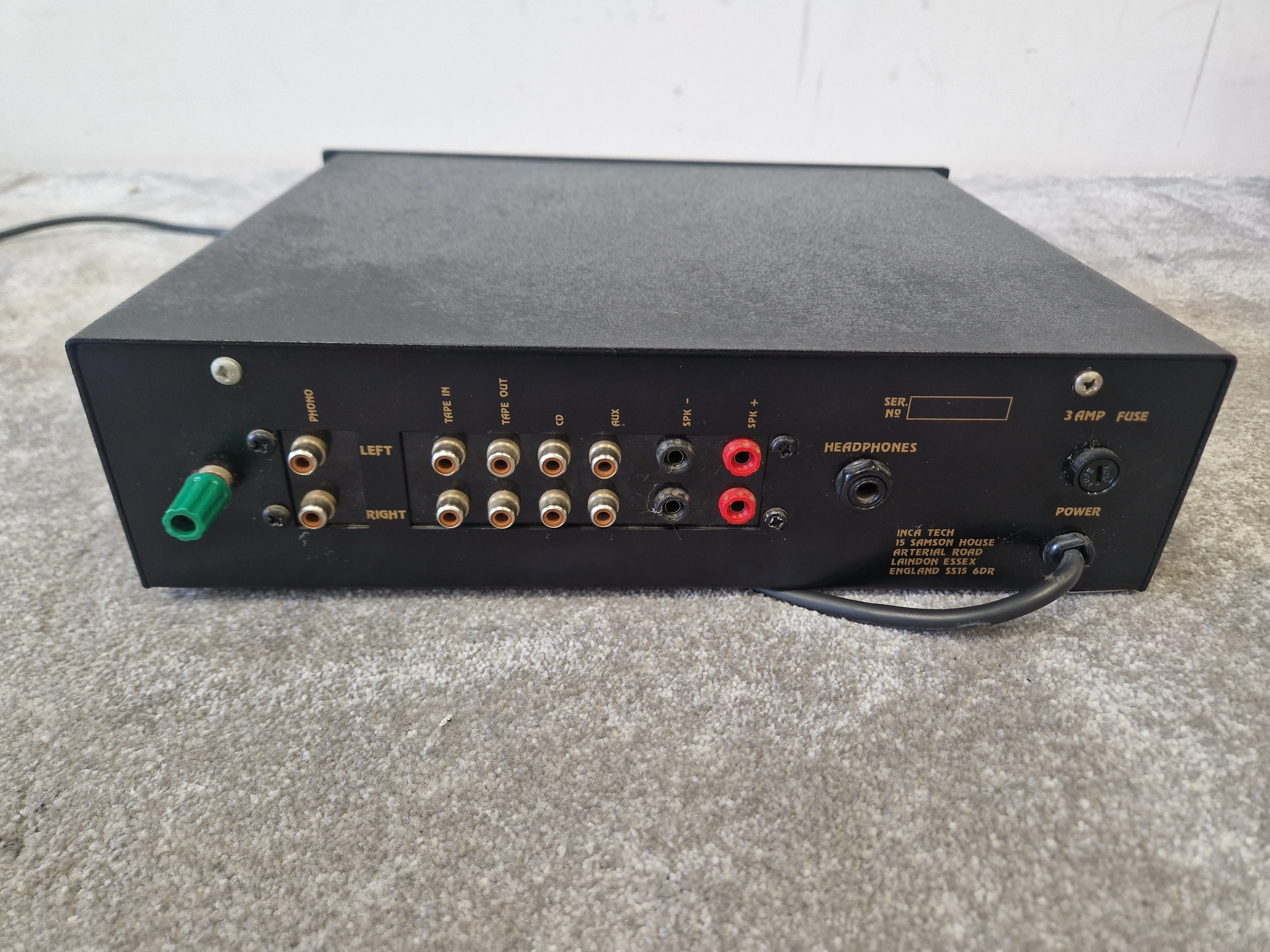 Inca Tech The Claymore Integrated Amplifier – Very Good - Image 6