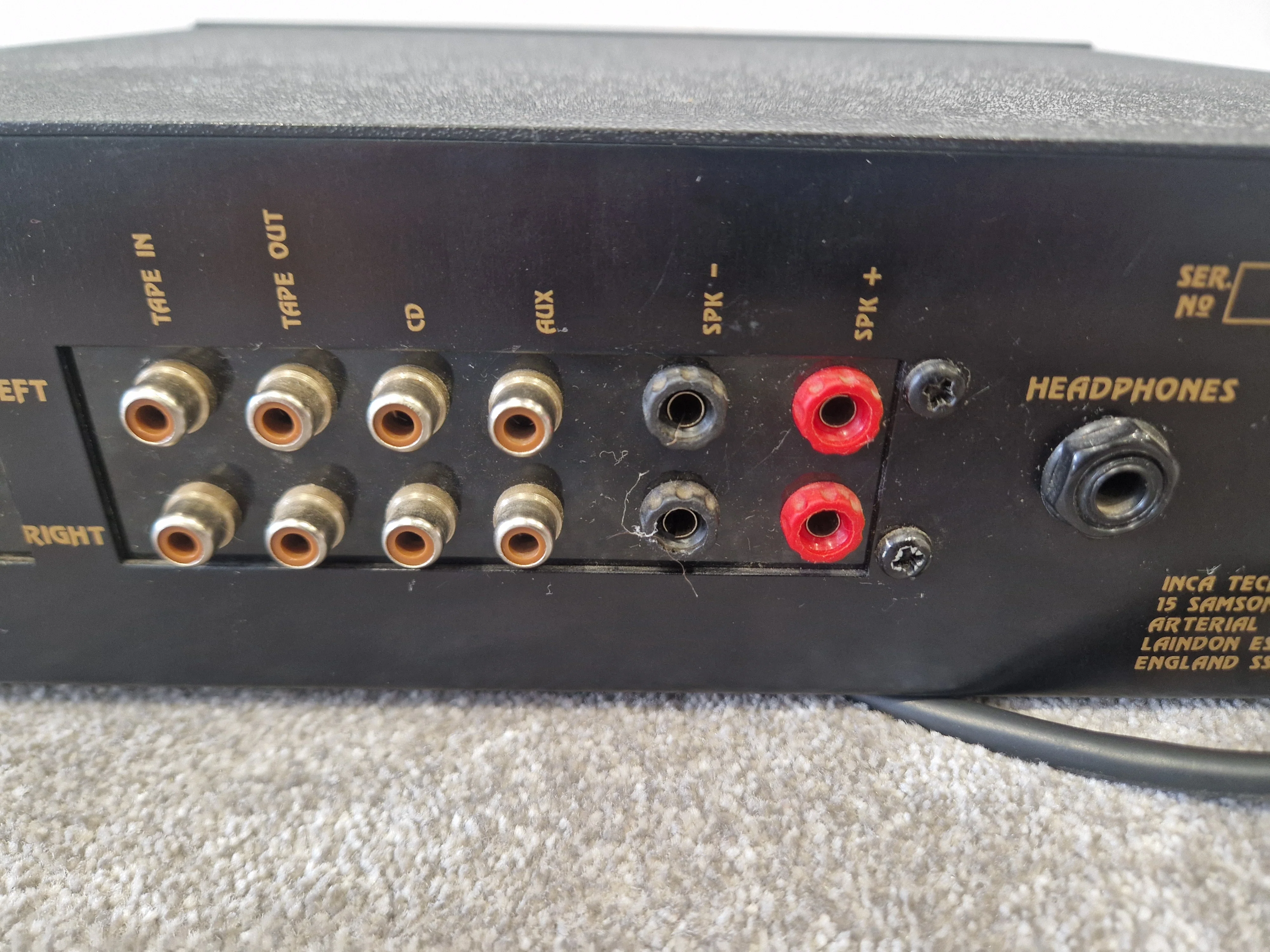 Inca Tech The Claymore Integrated Amplifier – Very Good - Image 8