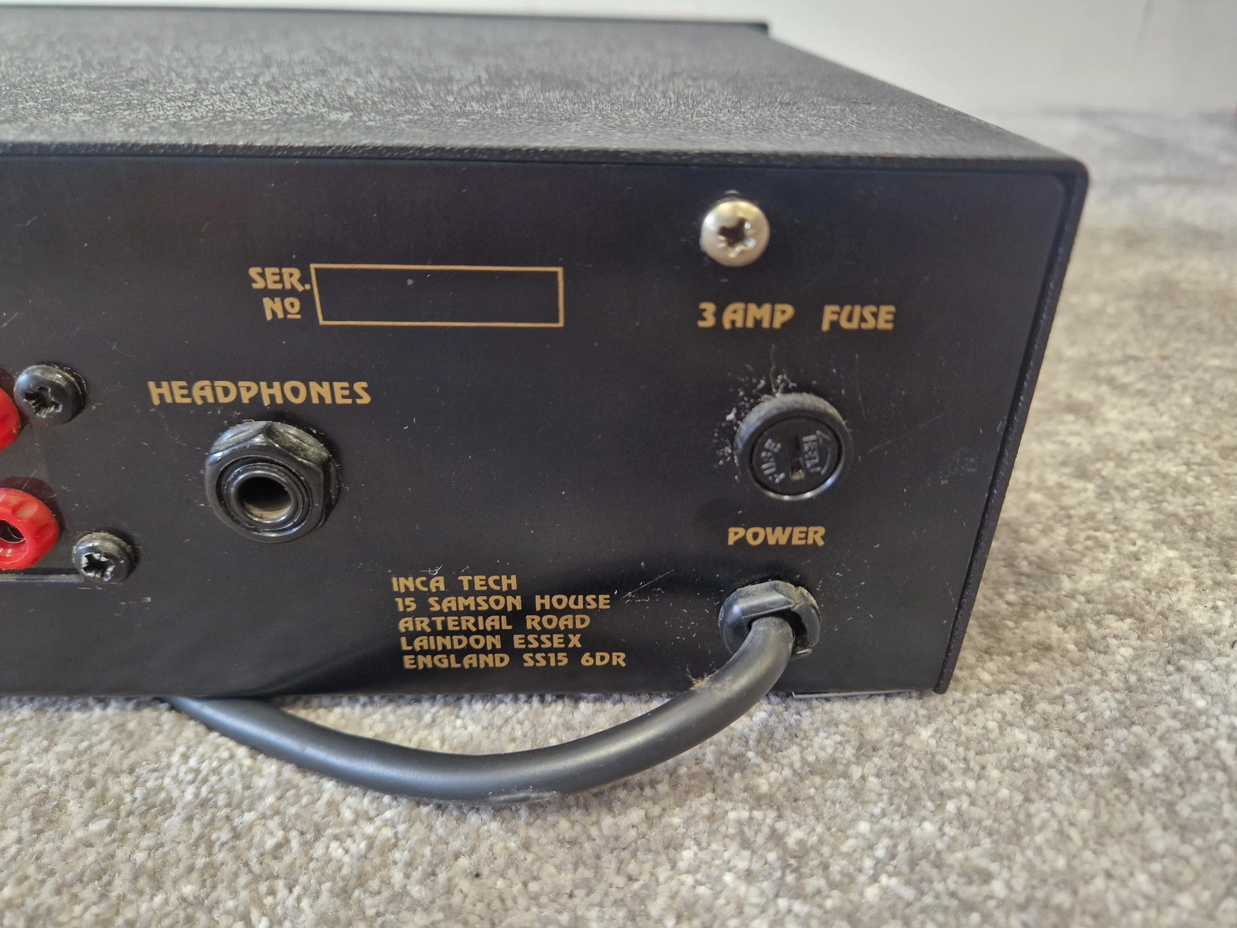 Inca Tech The Claymore Integrated Amplifier – Very Good - Image 9