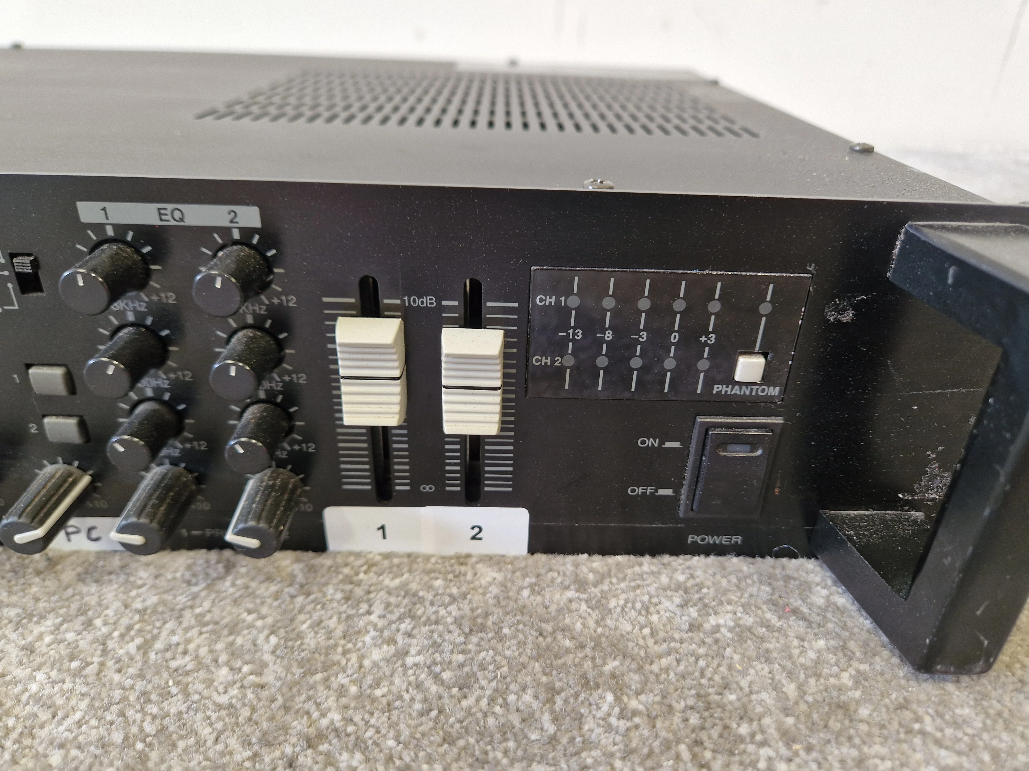 InterM PP-9214 Pre Amplifier – 8 Mic/Line Inputs - Very Good - Image 2