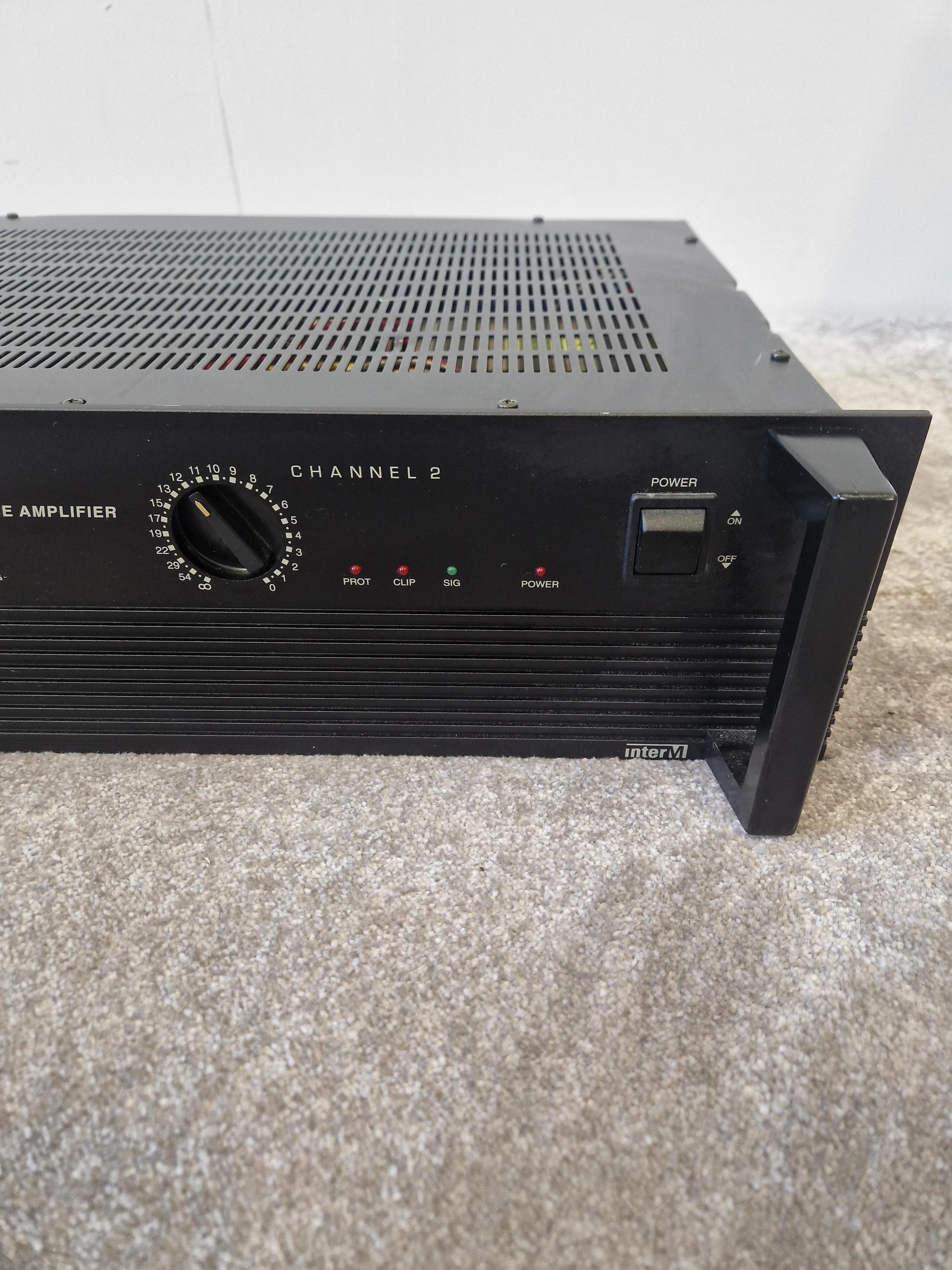 Inter-M R-500 – 2-Channel Reference Amplifier – 500W Output – Good - Image 10