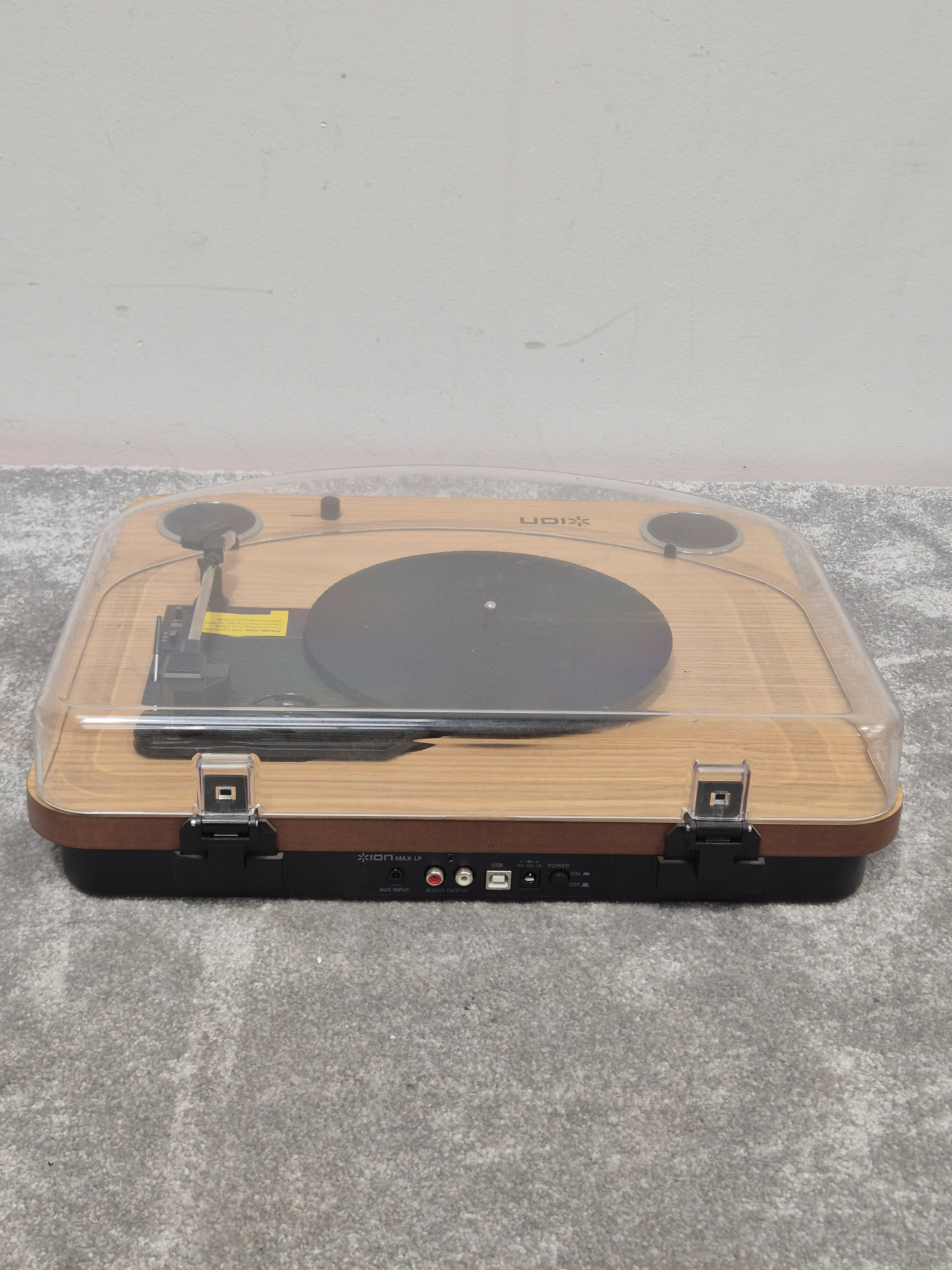 ION Max LP - Vinyl Turntable Record Player - Excellent - Image 7