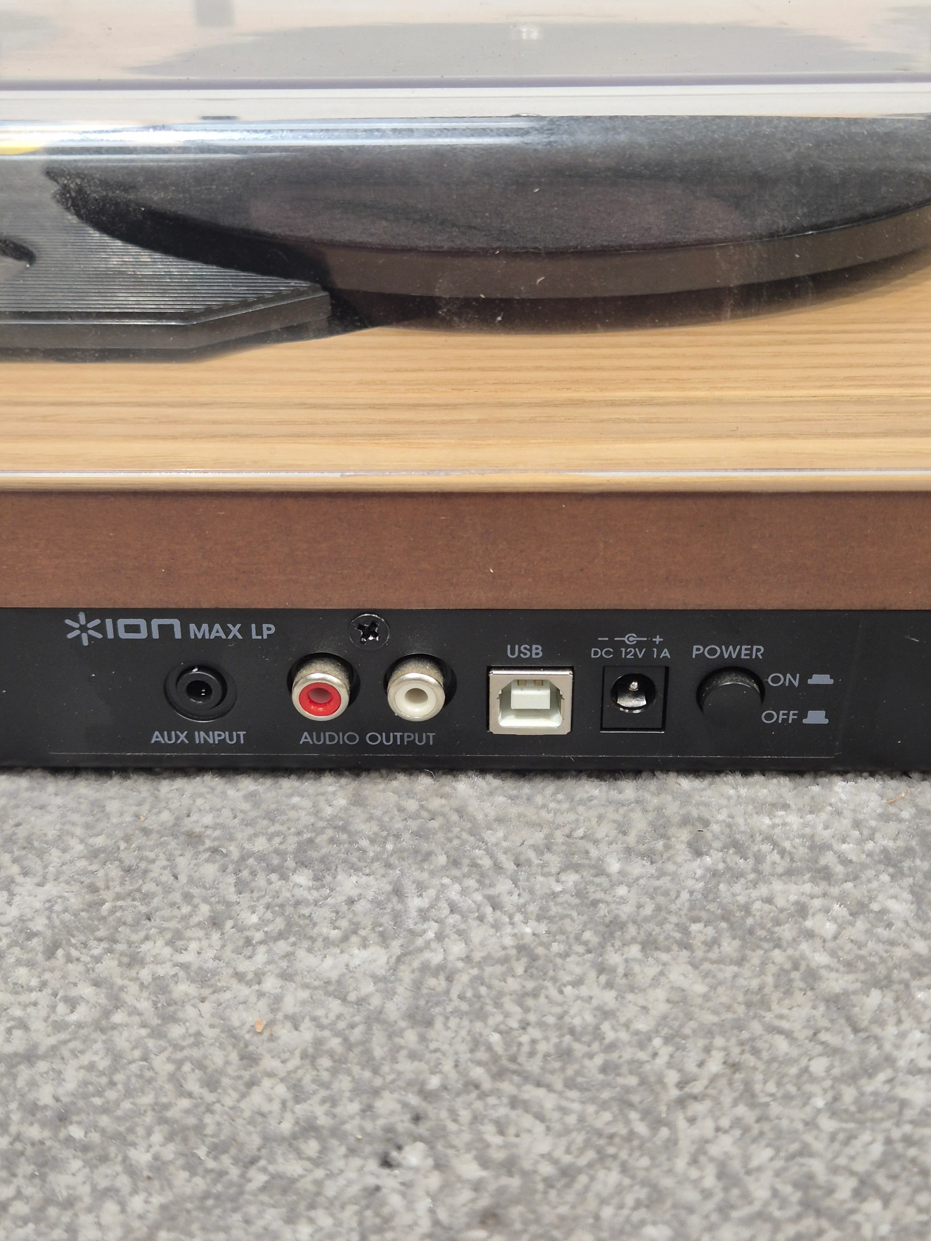 ION Max LP - Vinyl Turntable Record Player - Excellent - Image 8