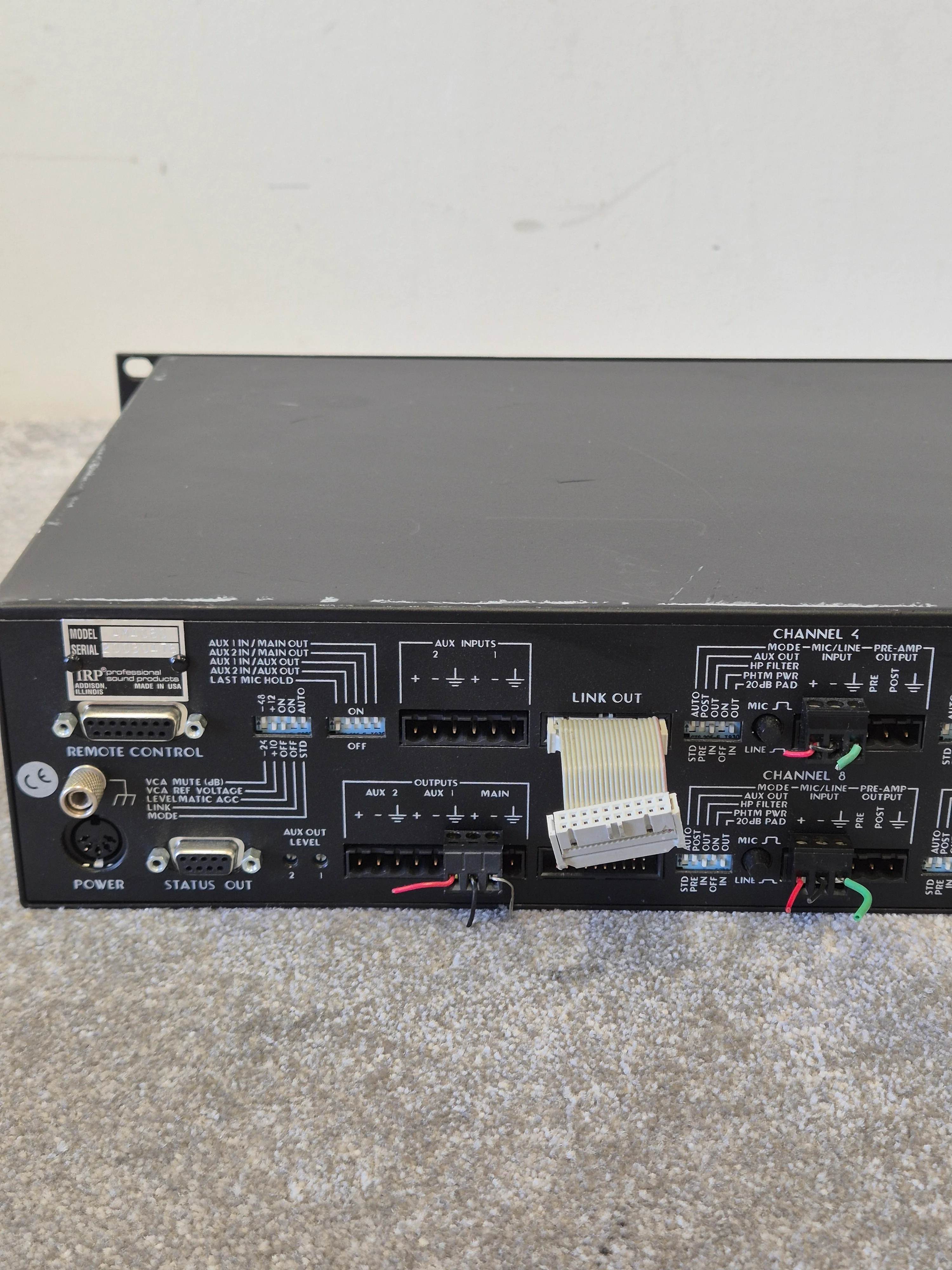 IRP AM4080 - 8 Channel Mixer - Fair - Image 10
