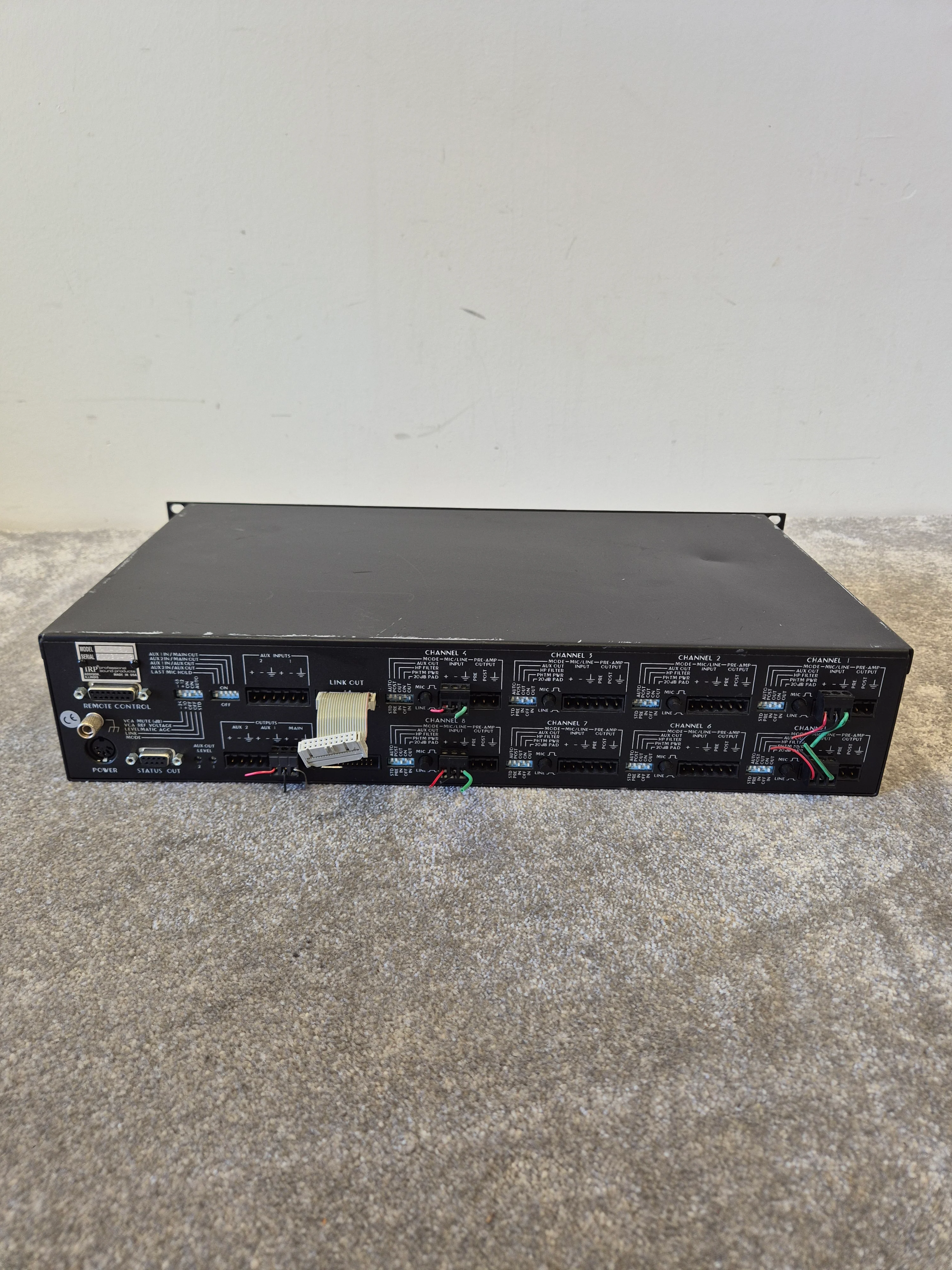 IRP AM4080 - 8 Channel Mixer - Fair - Image 9