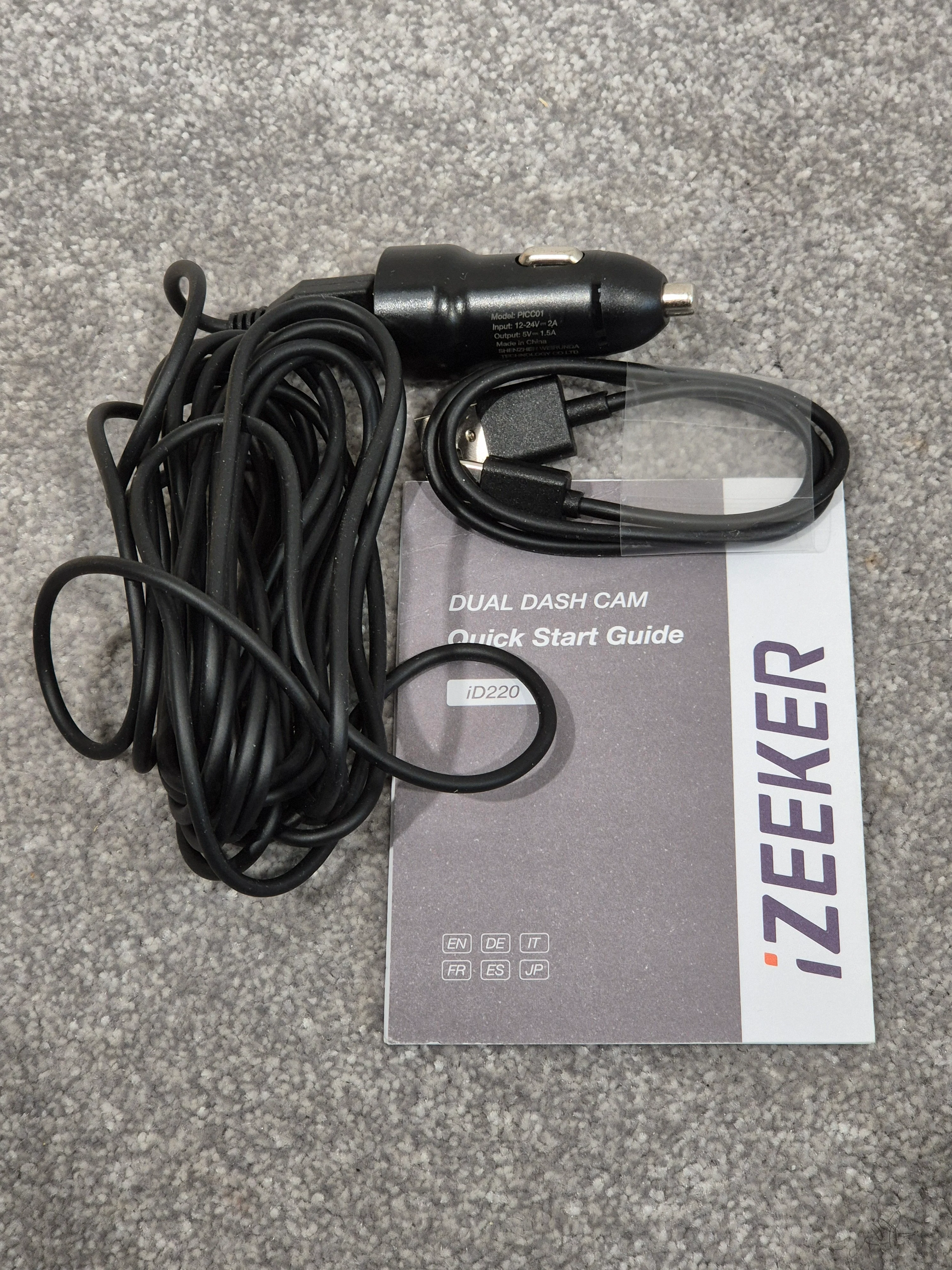 iZEEKER iD220- Dual Dash Camera - Open Box New - Image 7