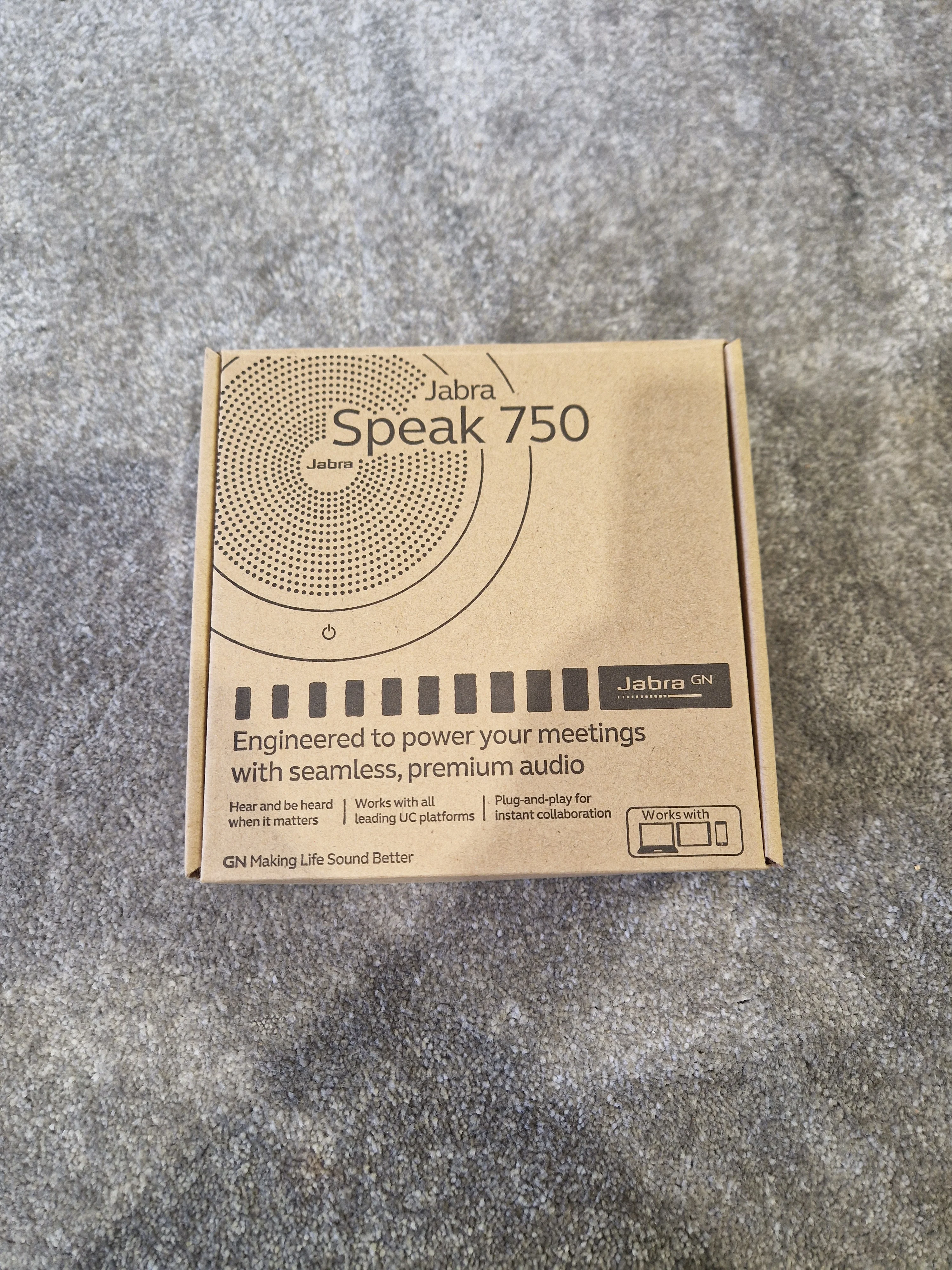 Jabra Speak 750 – USB/Bluetooth Speakerphone, Full Duplex Audio – Open Box / New - Image 6