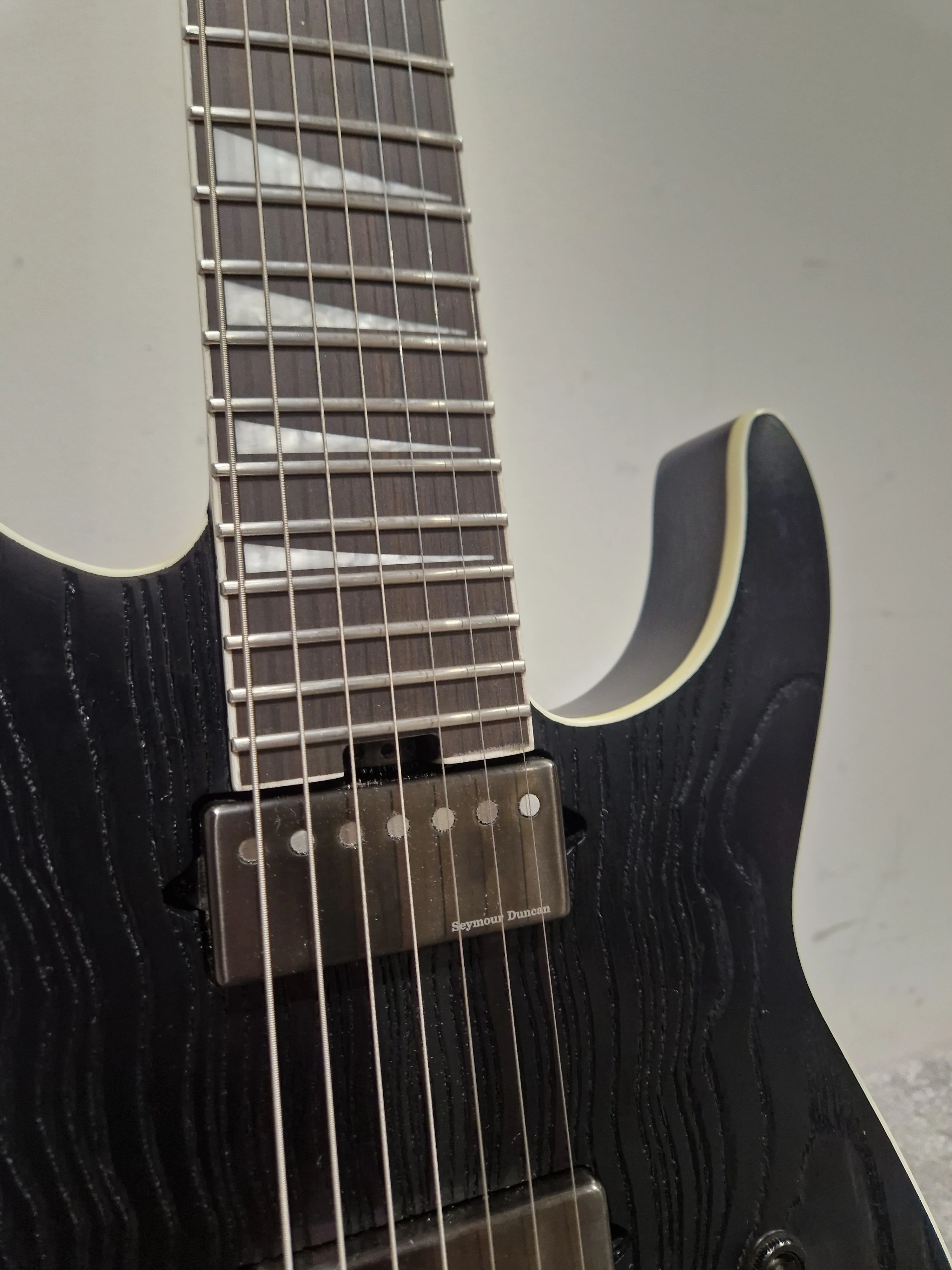 Jackson Jeff Loomis - Electric Guitar - Trans Black Flame Maple - Like New w/ Original Box, Hard Case, Manuals - Image 7