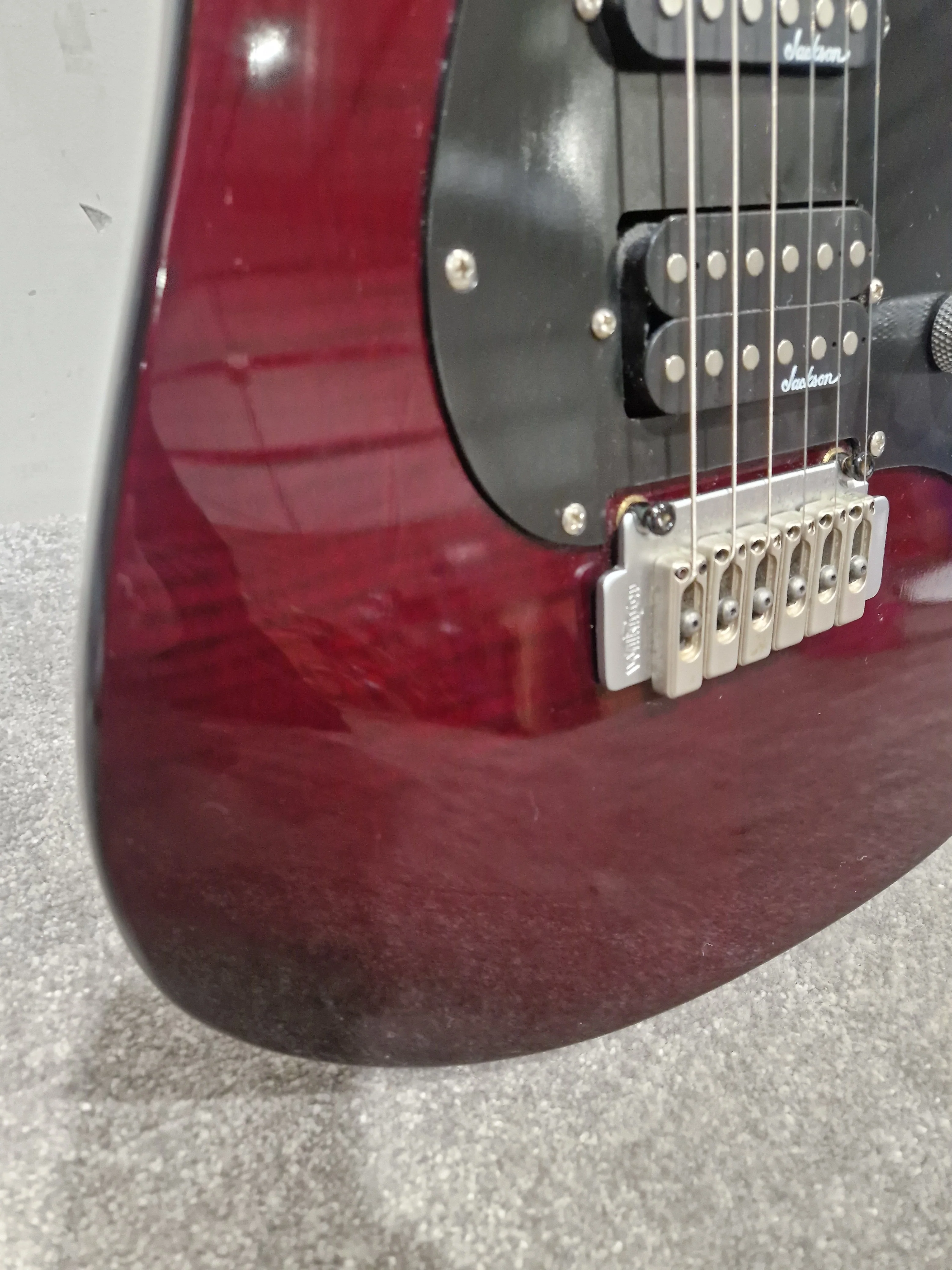 Jackson Performer - Electric Guitar - Red/Black Burst - Good - Image 19