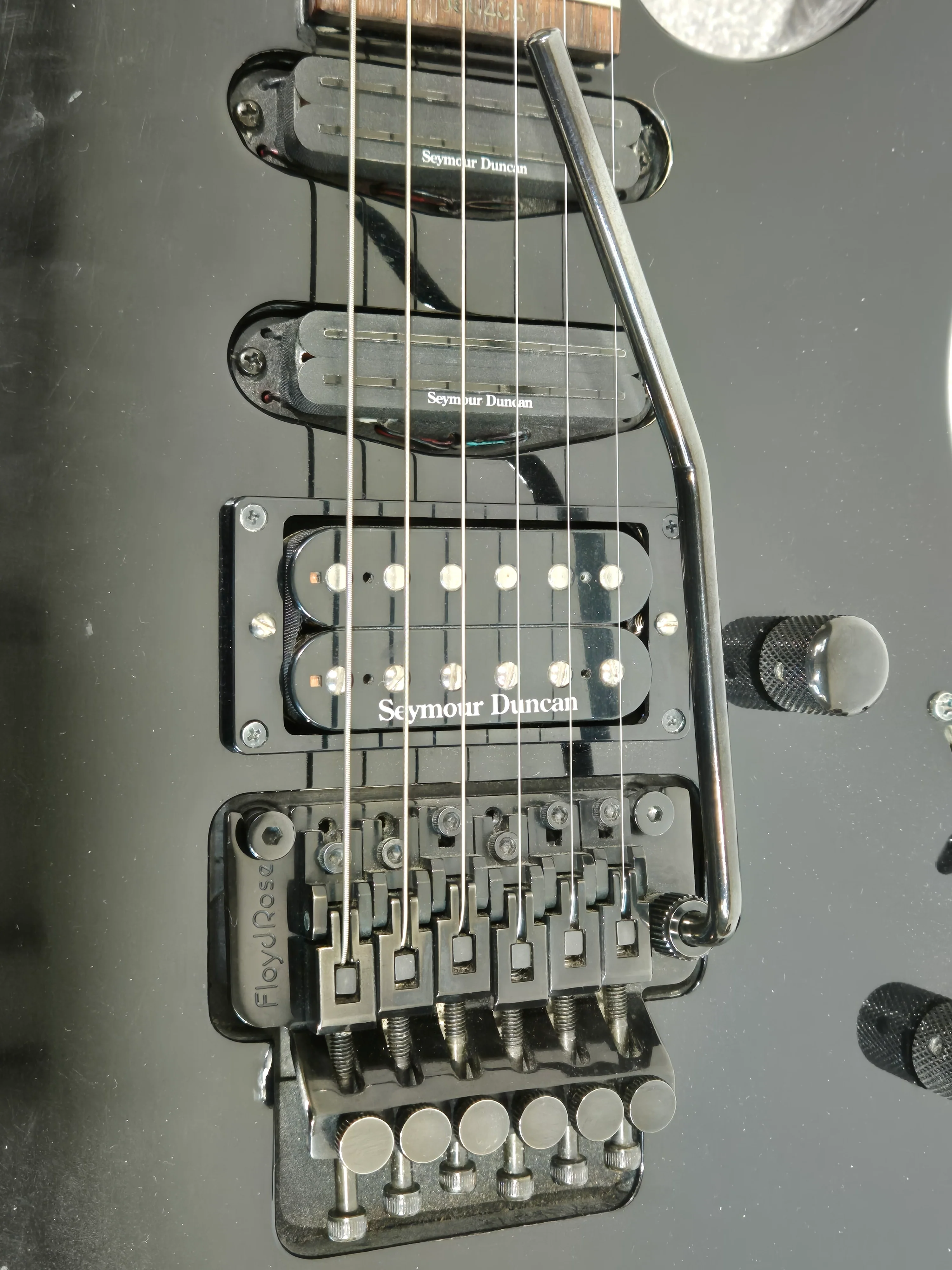 Jackson SL3 Soloist 2001 Electric Guitar - Black - Made in Japan - Image 7
