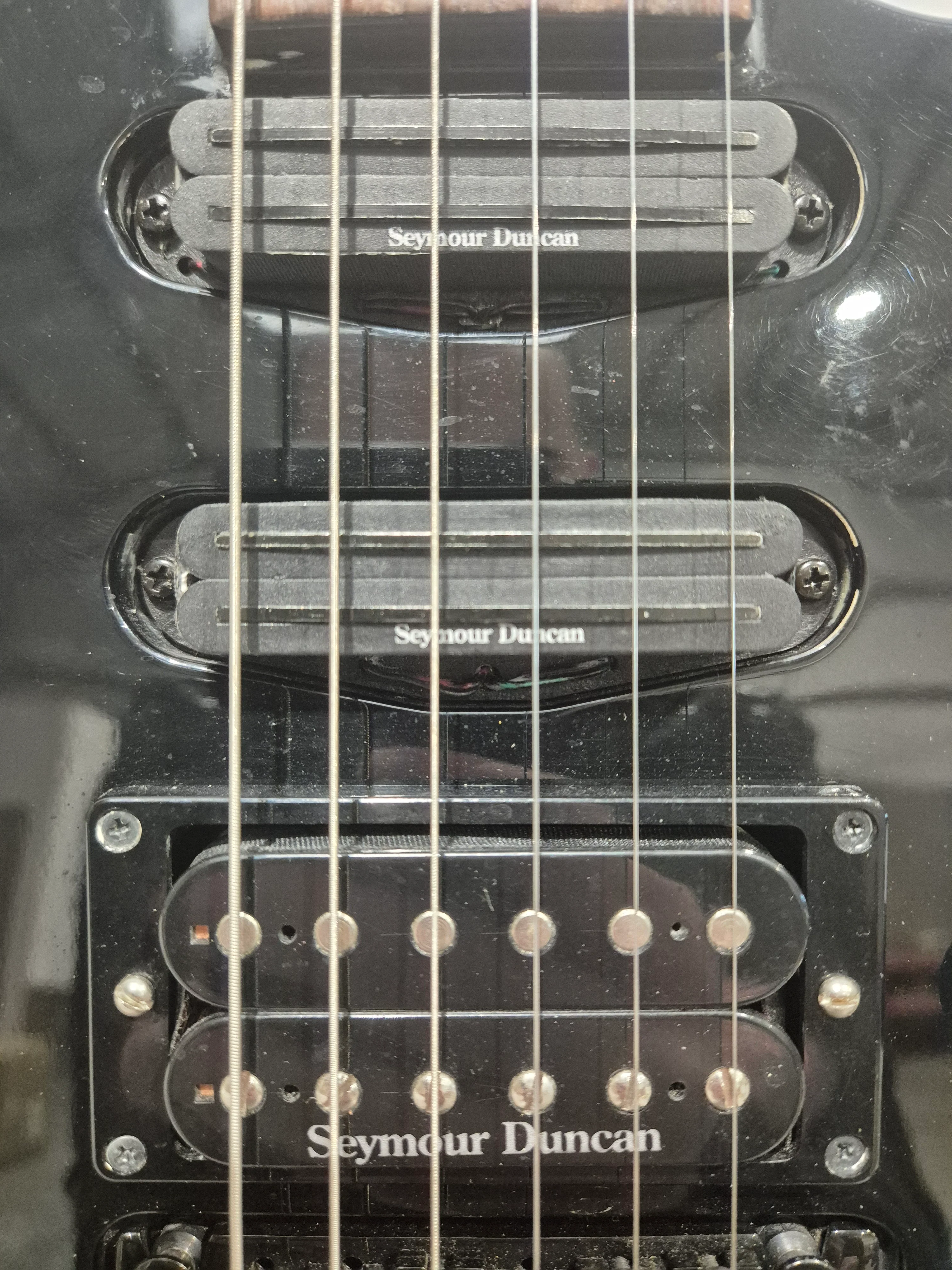 Jackson SL3 Soloist 2001 Electric Guitar - Black - Made in Japan - Image 8