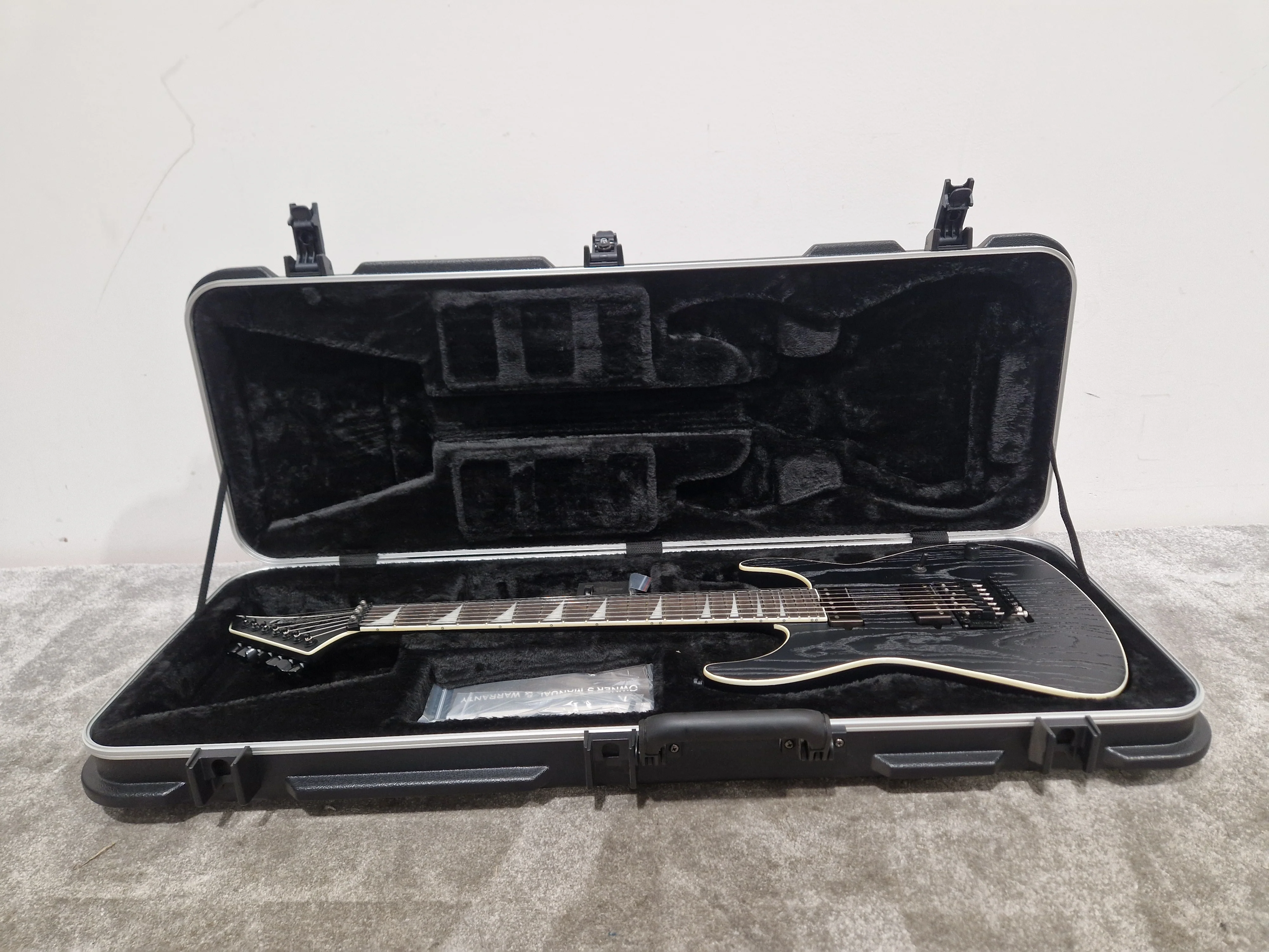 Jackson Soloist Jeff Loomis - Electric Guitar - Trans Black Burst - - Excellent w/ Original Box, Hard Case - Image 11
