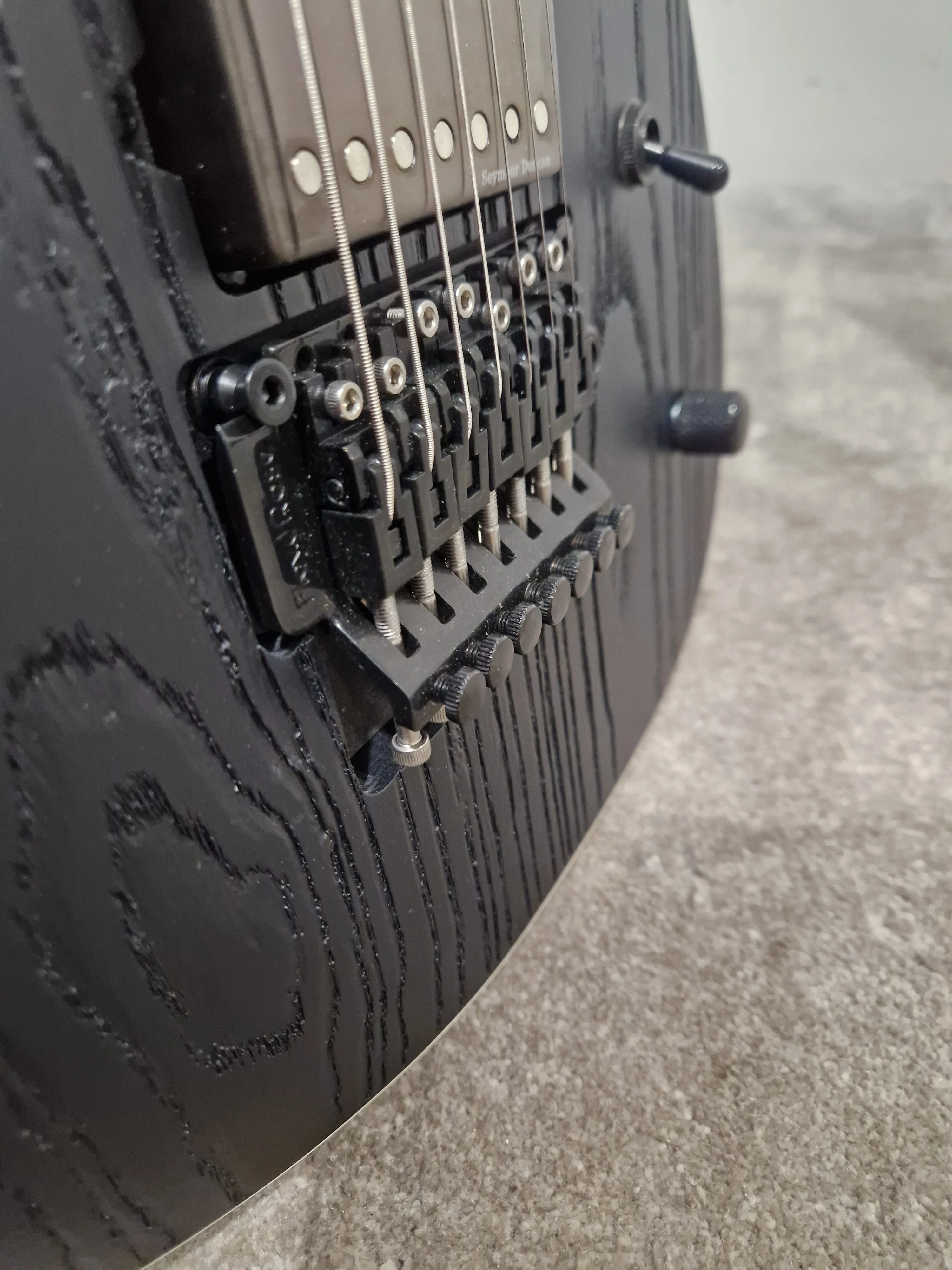 Jackson Soloist Jeff Loomis - Electric Guitar - Trans Black Burst - - Excellent w/ Original Box, Hard Case - Image 18