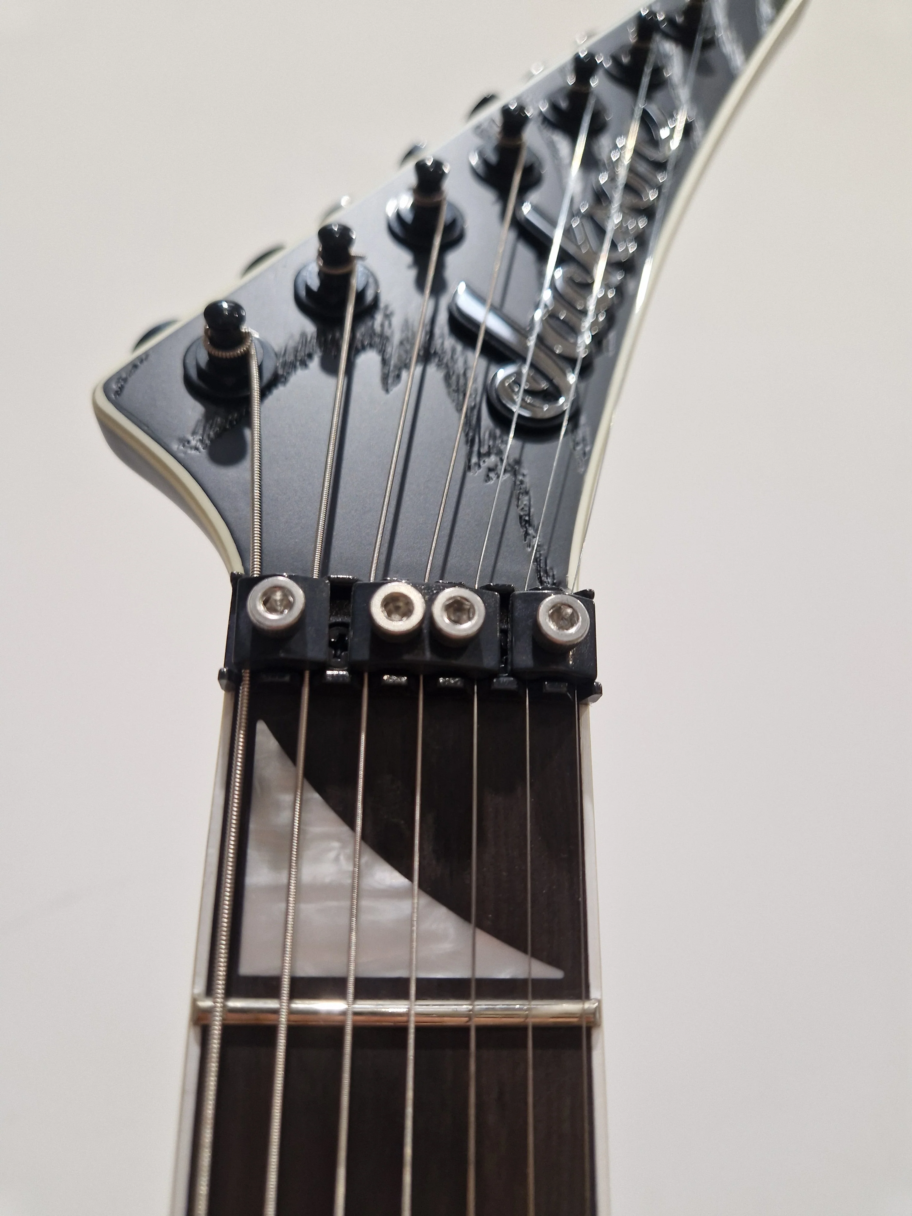 Jackson Soloist Jeff Loomis - Electric Guitar - Trans Black Burst - - Excellent w/ Original Box, Hard Case - Image 7