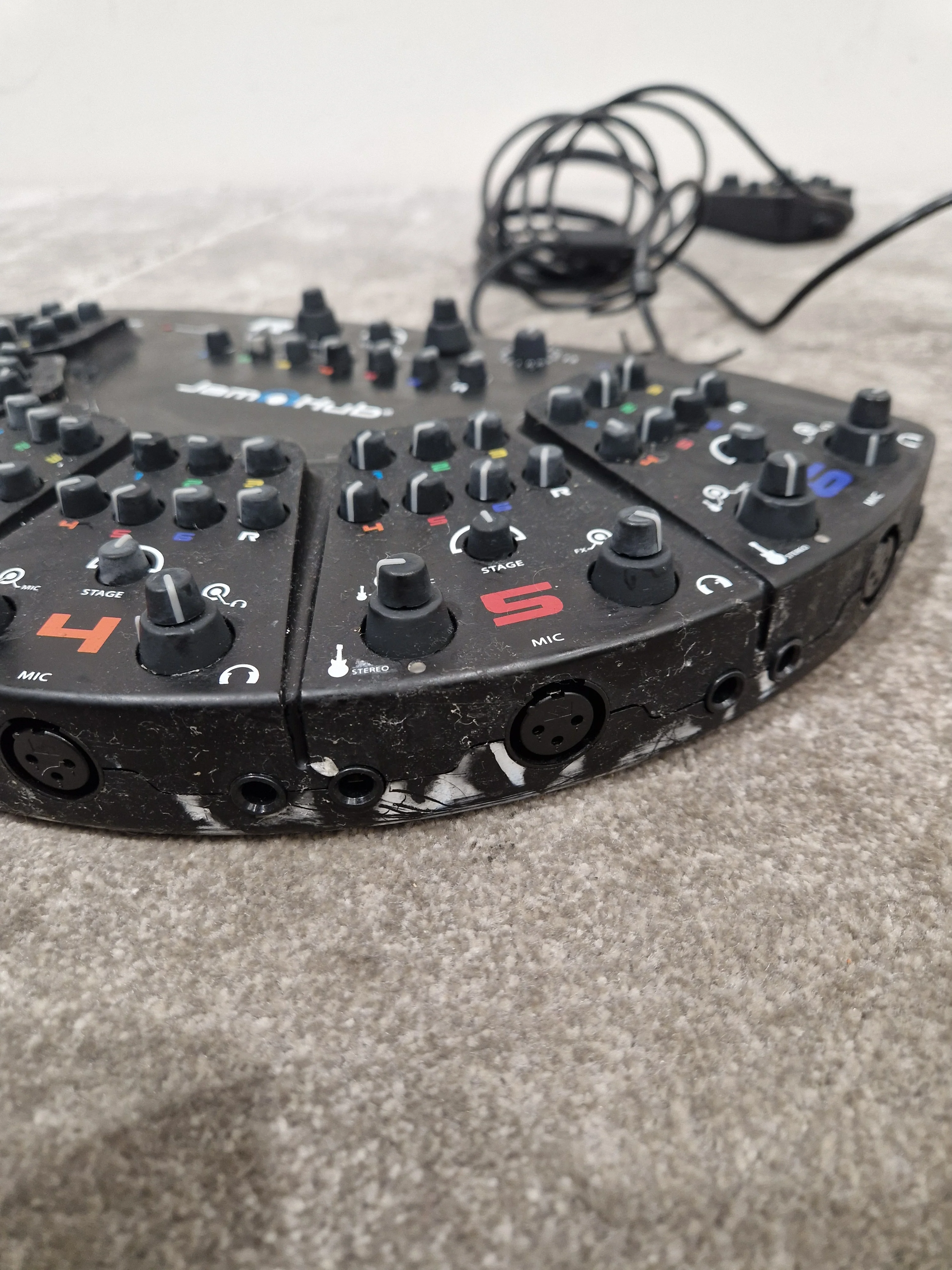 Jamhub Green Room Studio Audio Mixer - Multi-Channel Headphone Monitoring - Fair w/ Power Supply - Image 3