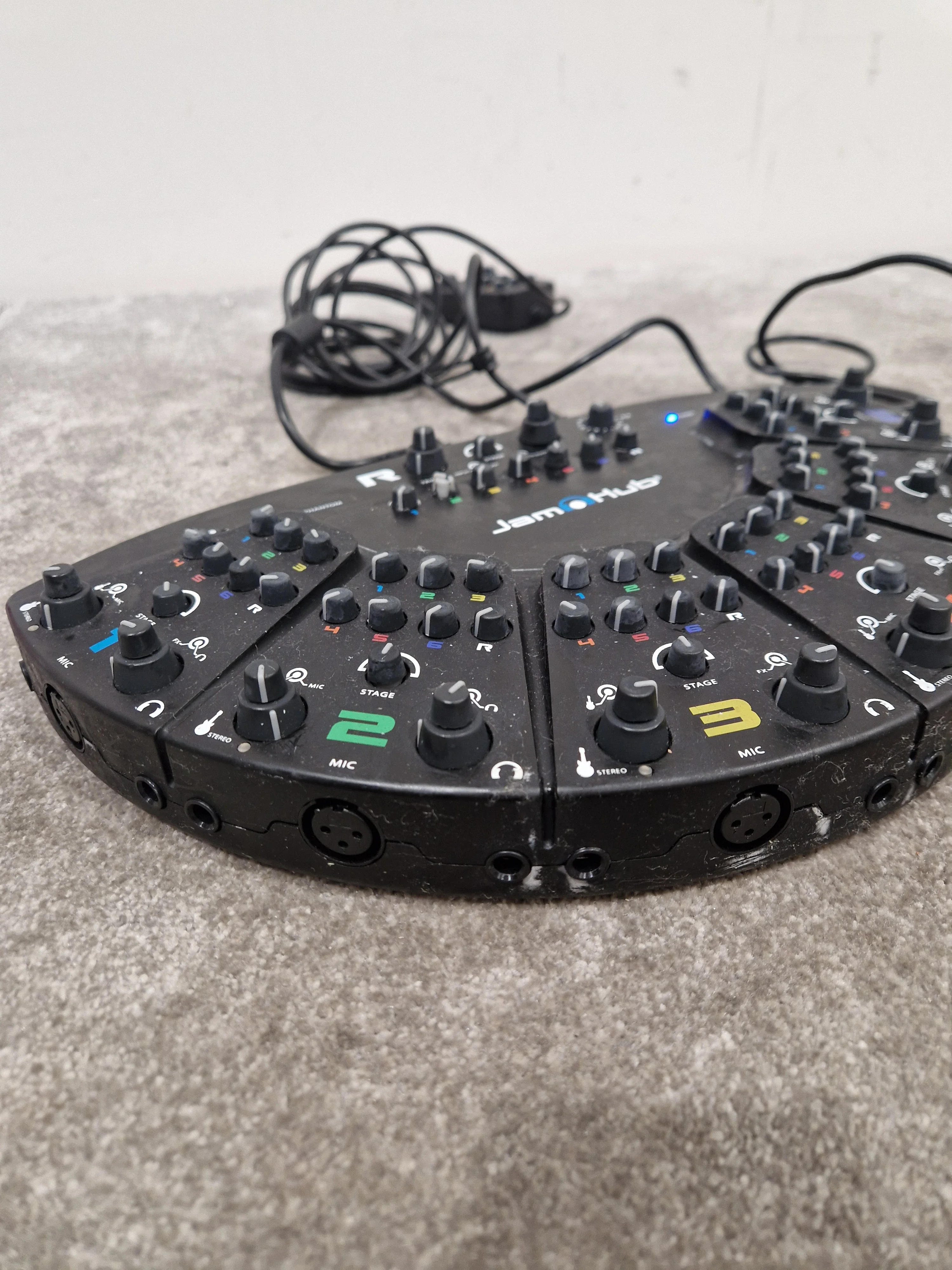 Jamhub Green Room Studio Audio Mixer - Multi-Channel Headphone Monitoring - Fair w/ Power Supply - Image 4