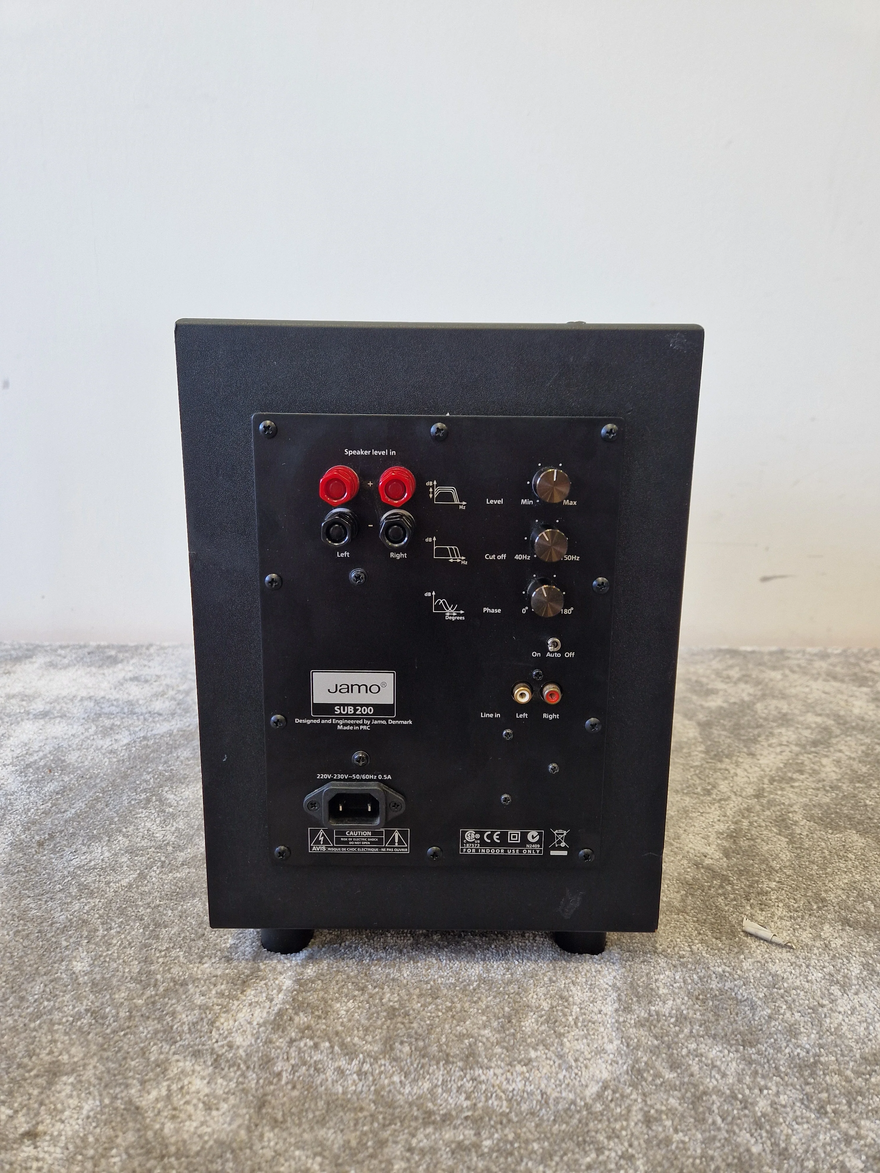 Jamo A102 HCS 5.1 Speaker Package – 4x Satellites, A10C Centre & Sub 200 Subwoofer - Very Good - Image 8