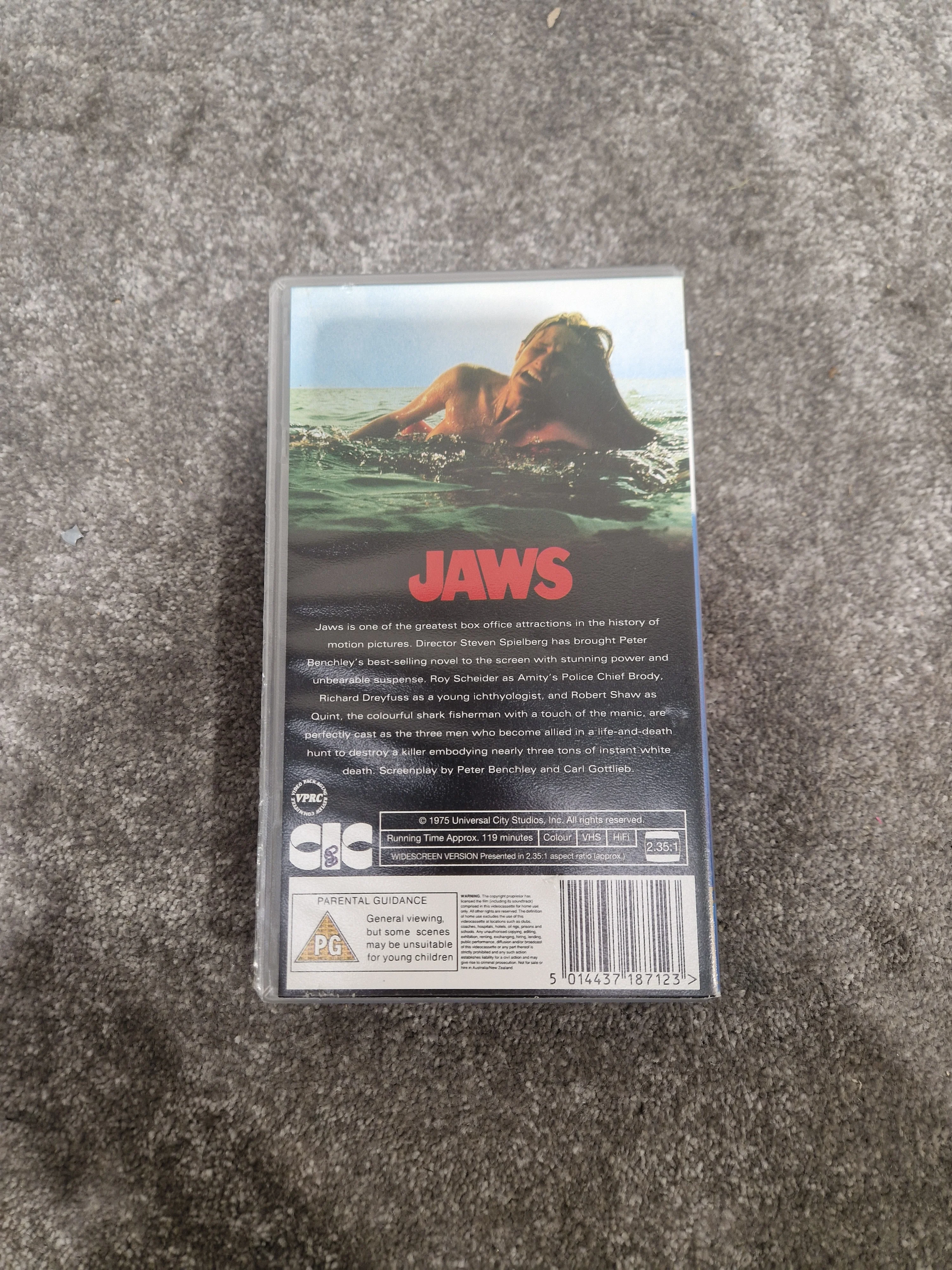 Jaws ON Video Cassette Widescreen Video Cassette - Widescreen Format, Classic Movie - Excellent - Image 10