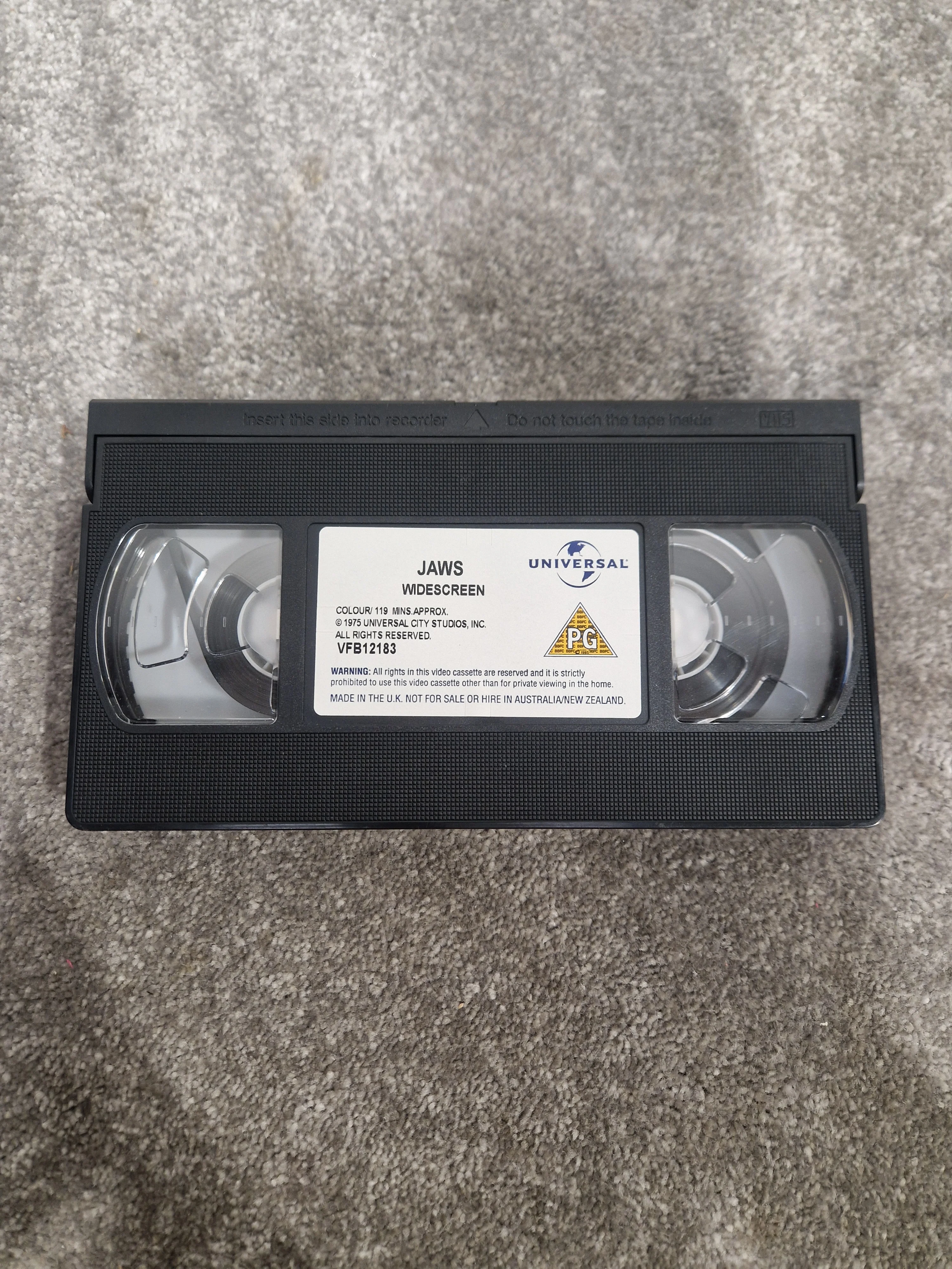 Jaws ON Video Cassette Widescreen Video Cassette - Widescreen Format, Classic Movie - Excellent - Image 7
