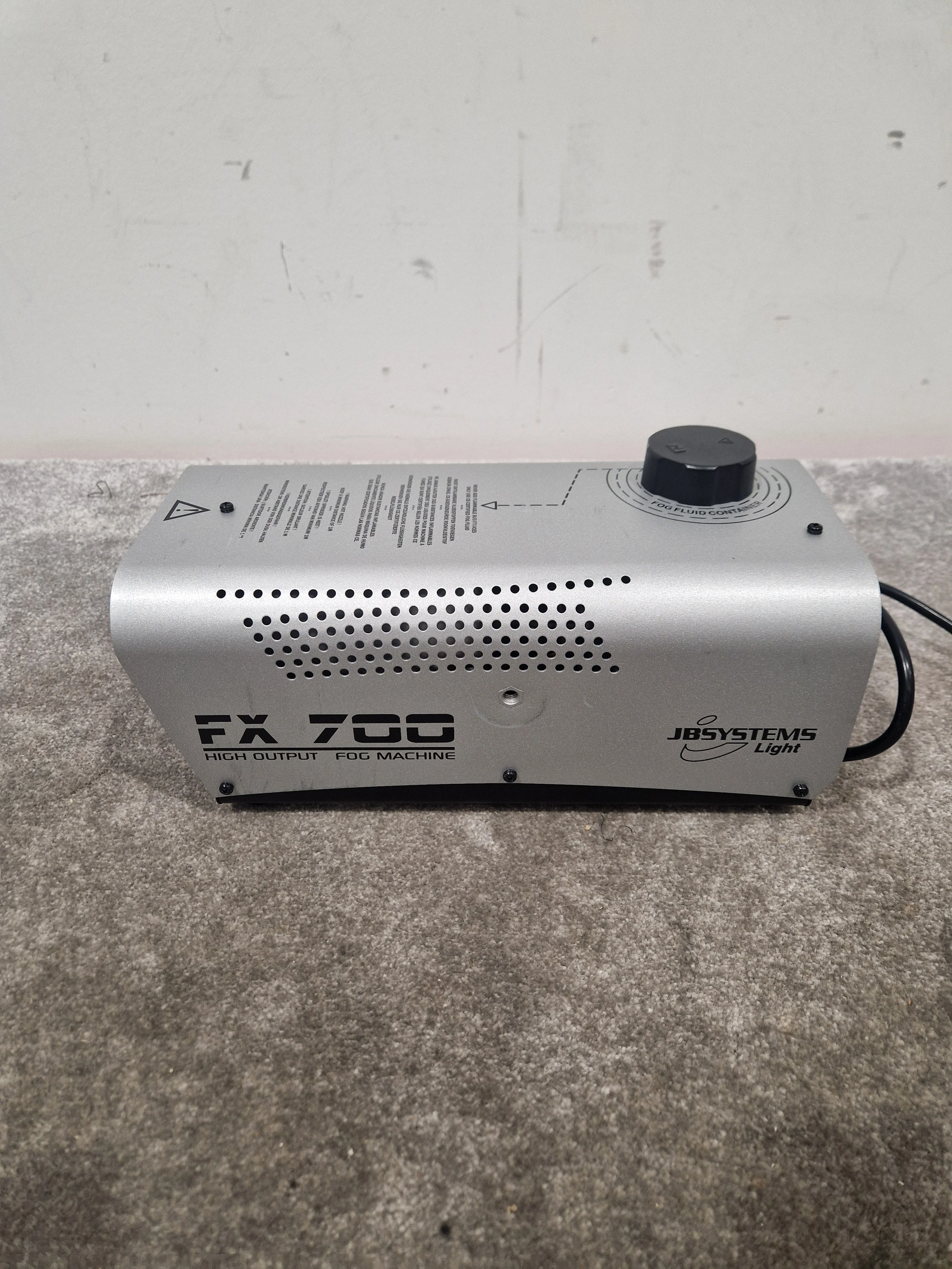 Jbsystems FX700 Fog Machine - High Output, Remote Control - Excellent w/ Original Box - Image 6