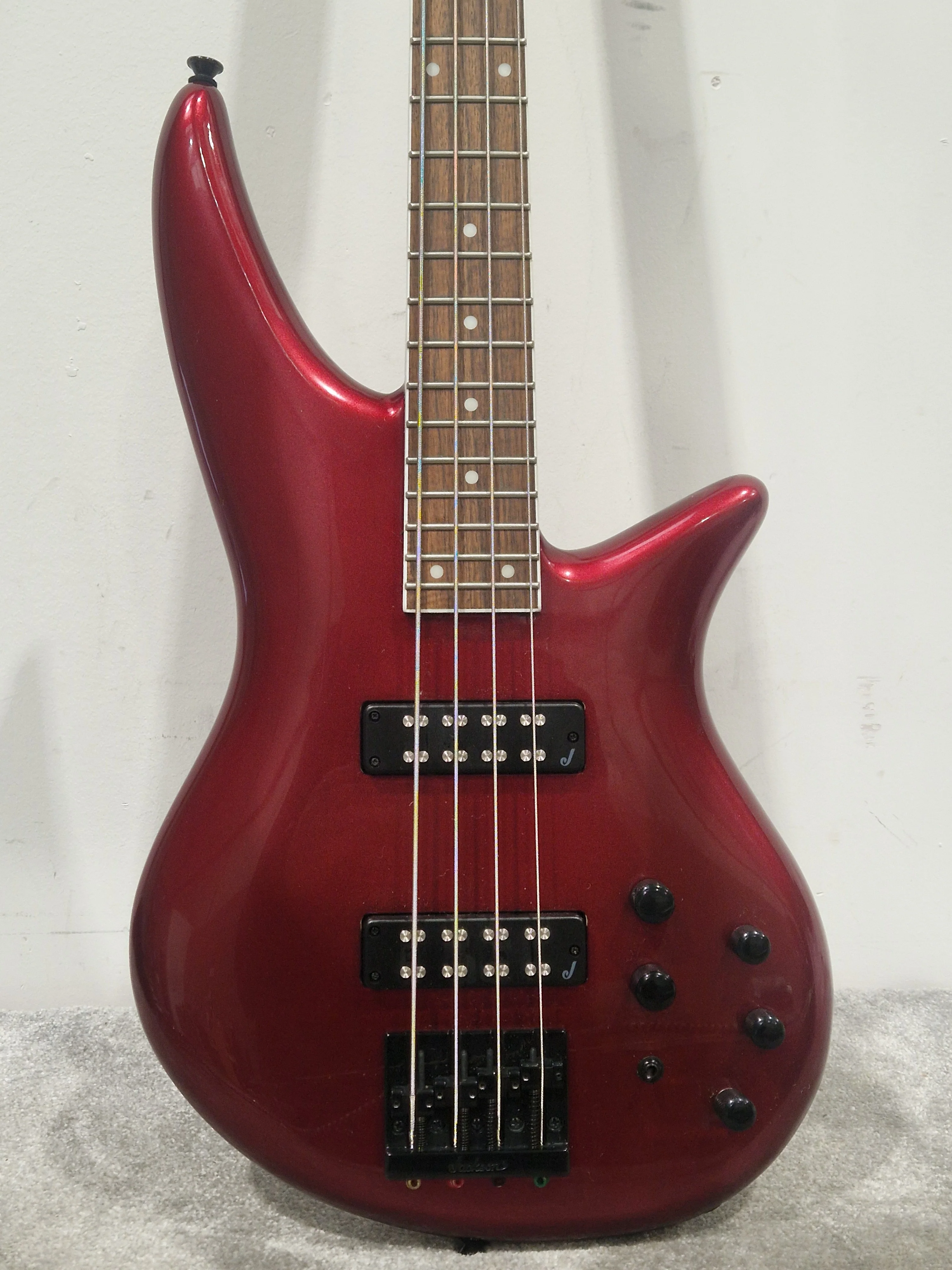 Jackson X Series Spectre Bass SBX IV IN Metallic Red - Metallic Finish - Excellent w/ Soft Case - Image 9