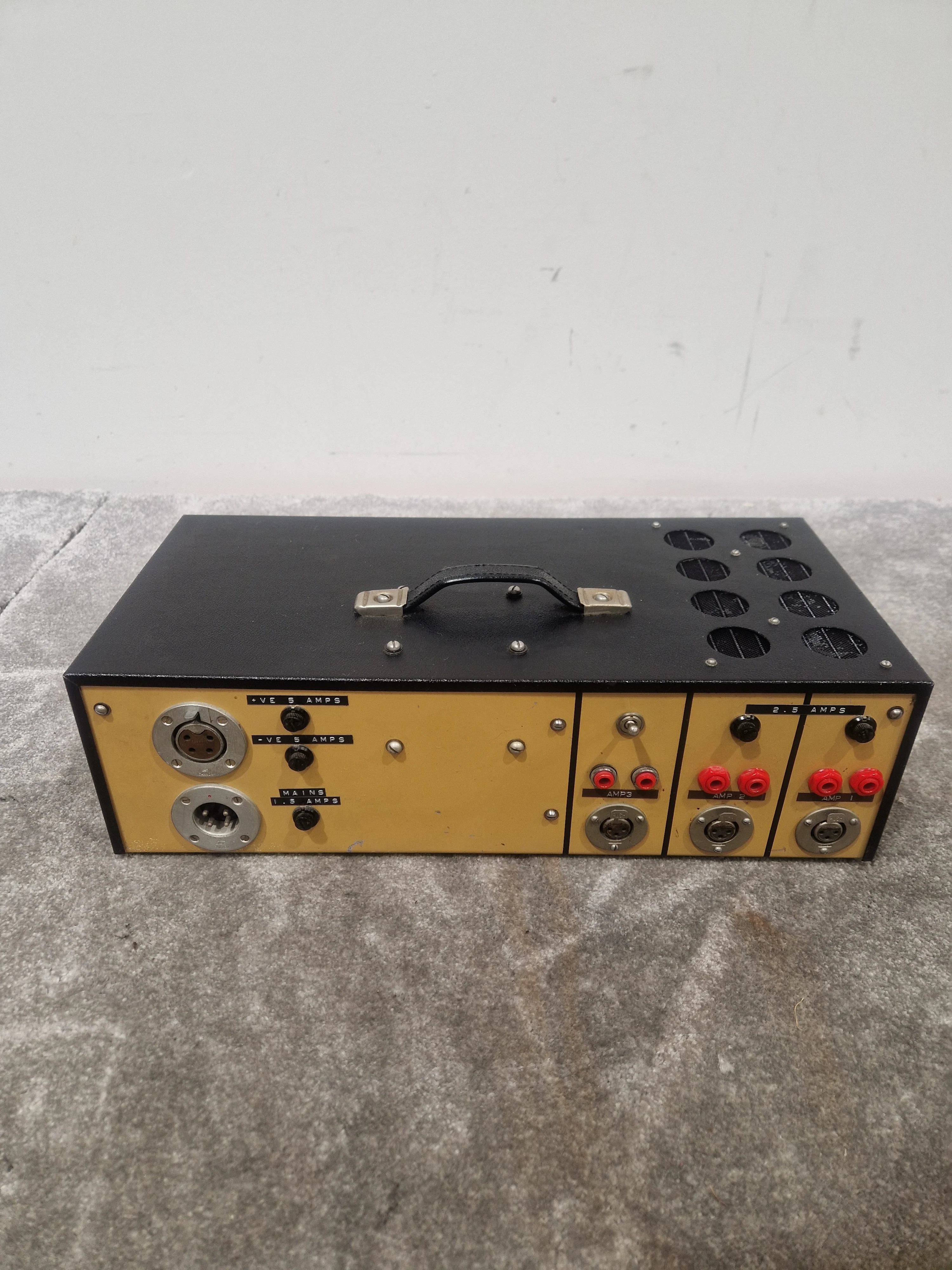 JH Parker Vintage Microphone Amplifier - Classic Tone, Robust Build - Good w/ Hard Case - Image 14
