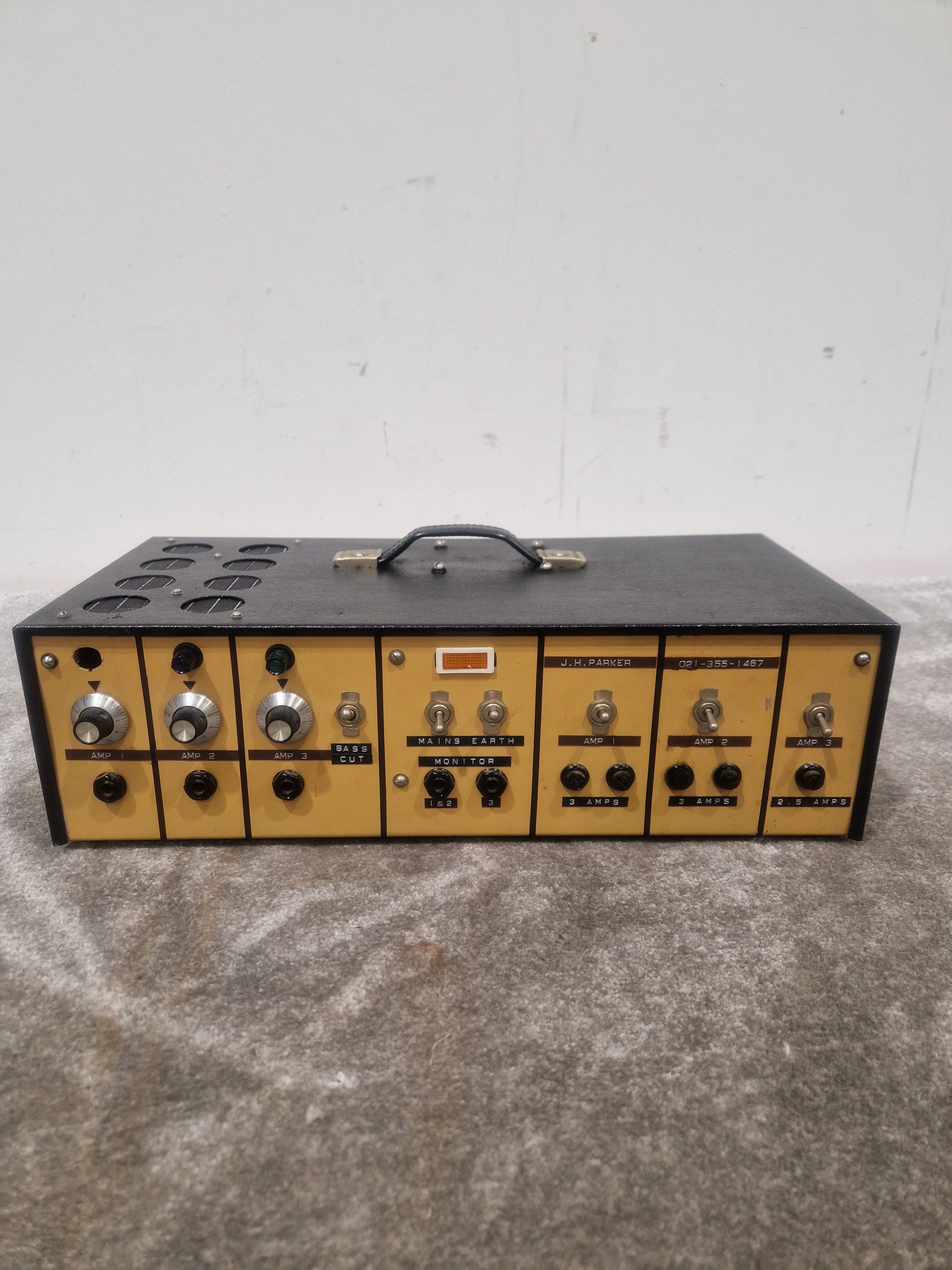 JH Parker Vintage Microphone Amplifier - Classic Tone, Robust Build - Good w/ Hard Case - Image 23