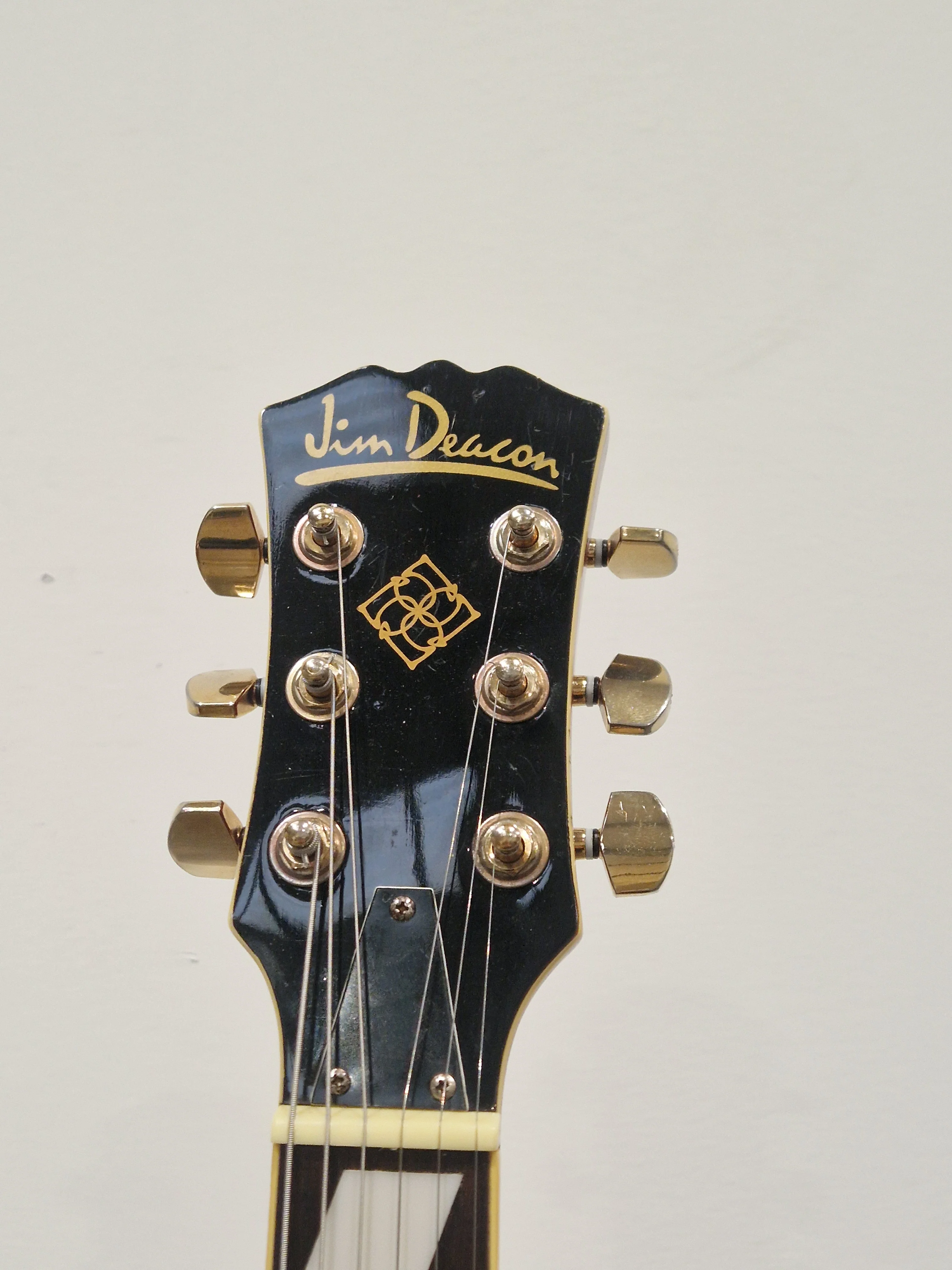 Jim Deacon Gibson Style Sunburst - Solid Body Electric Guitar - Very Good - Image 4