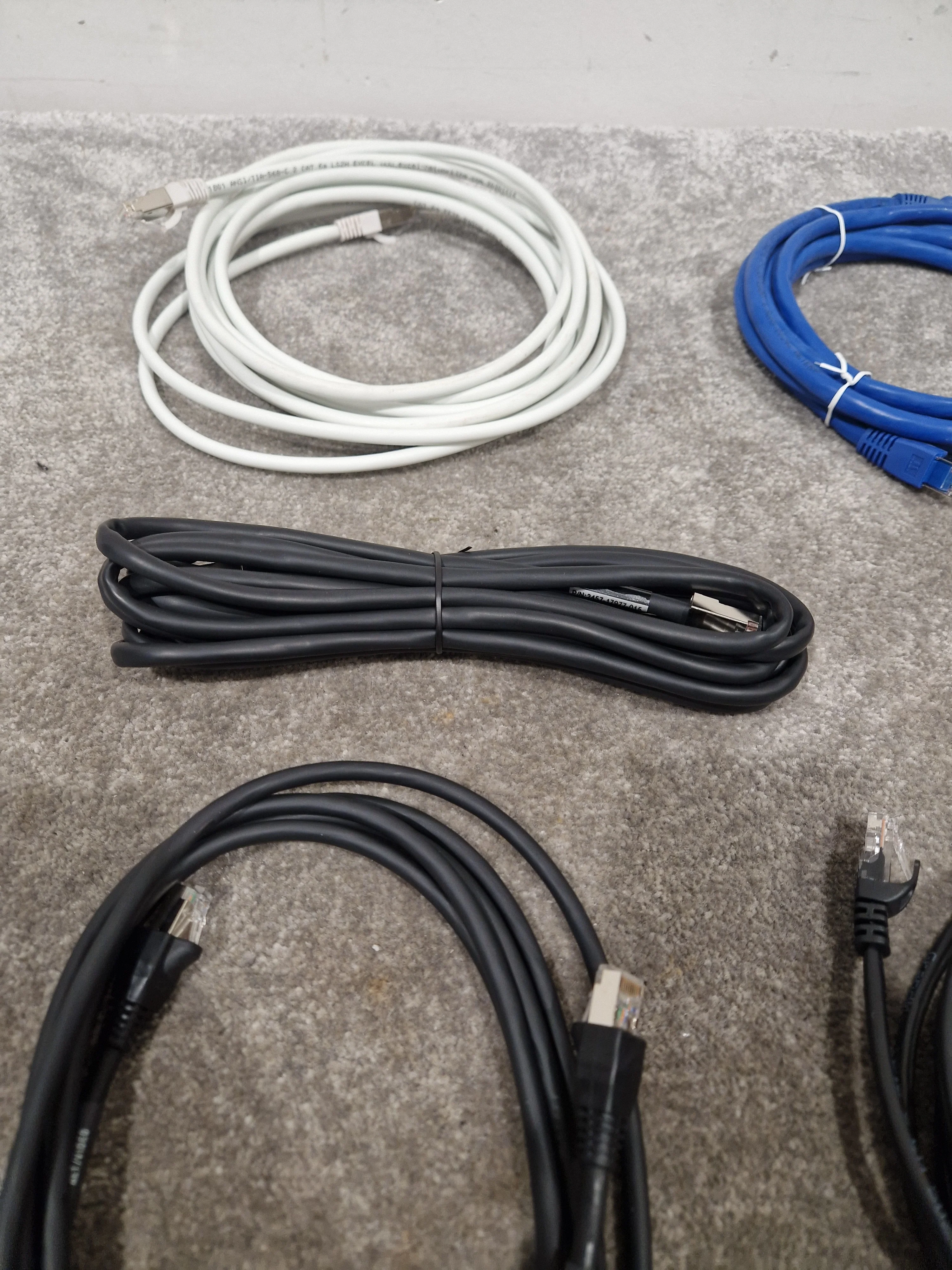 JOB-LOT OF Ethernet Cables - Mixed Sizes & Colors - Excellent - Image 11