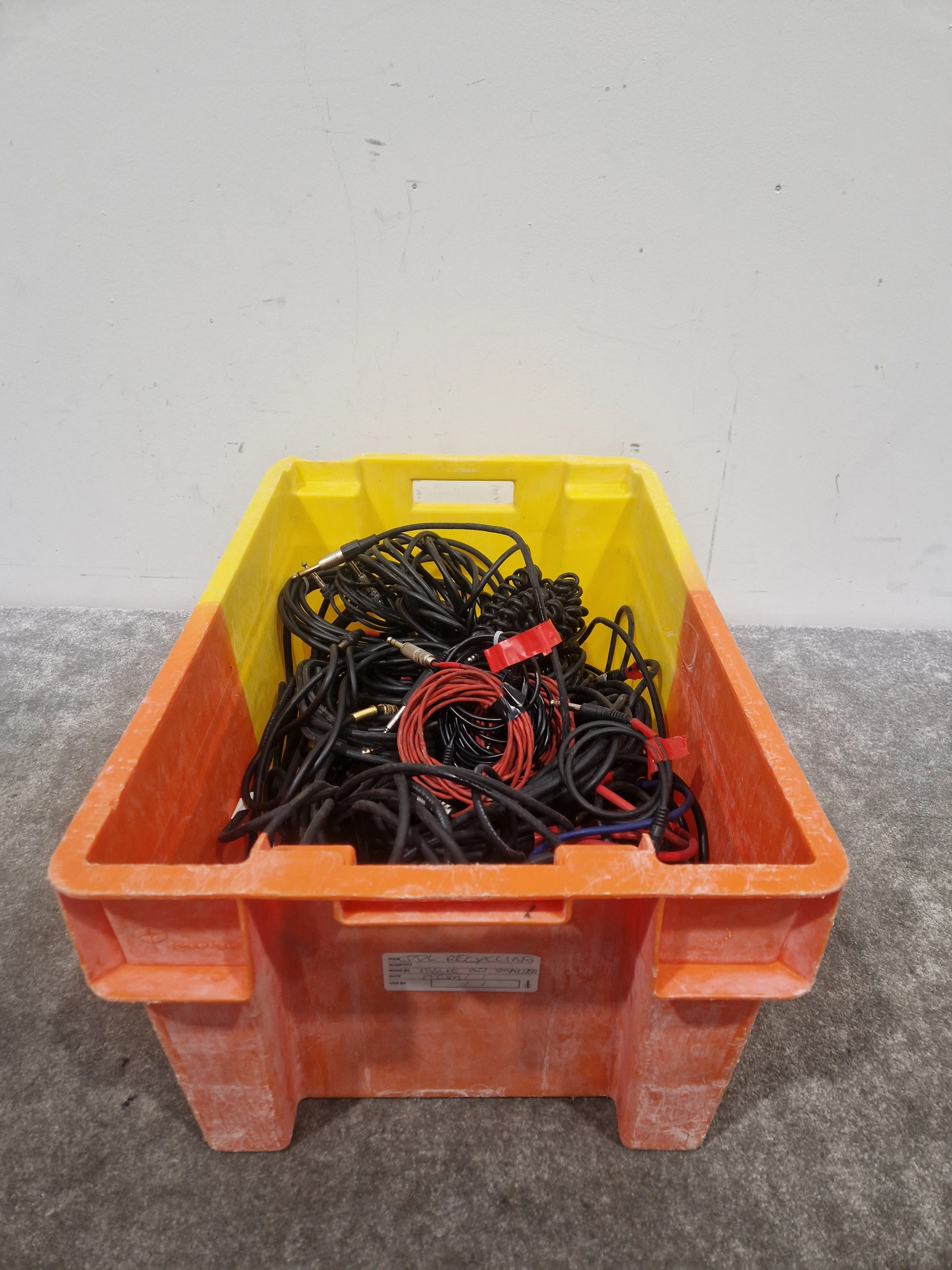 JOB-LOT OF Guitar/Speaker Jack Cables - 36X Multicoloured Audio Cables - Mixed Brands - Good - Image 4