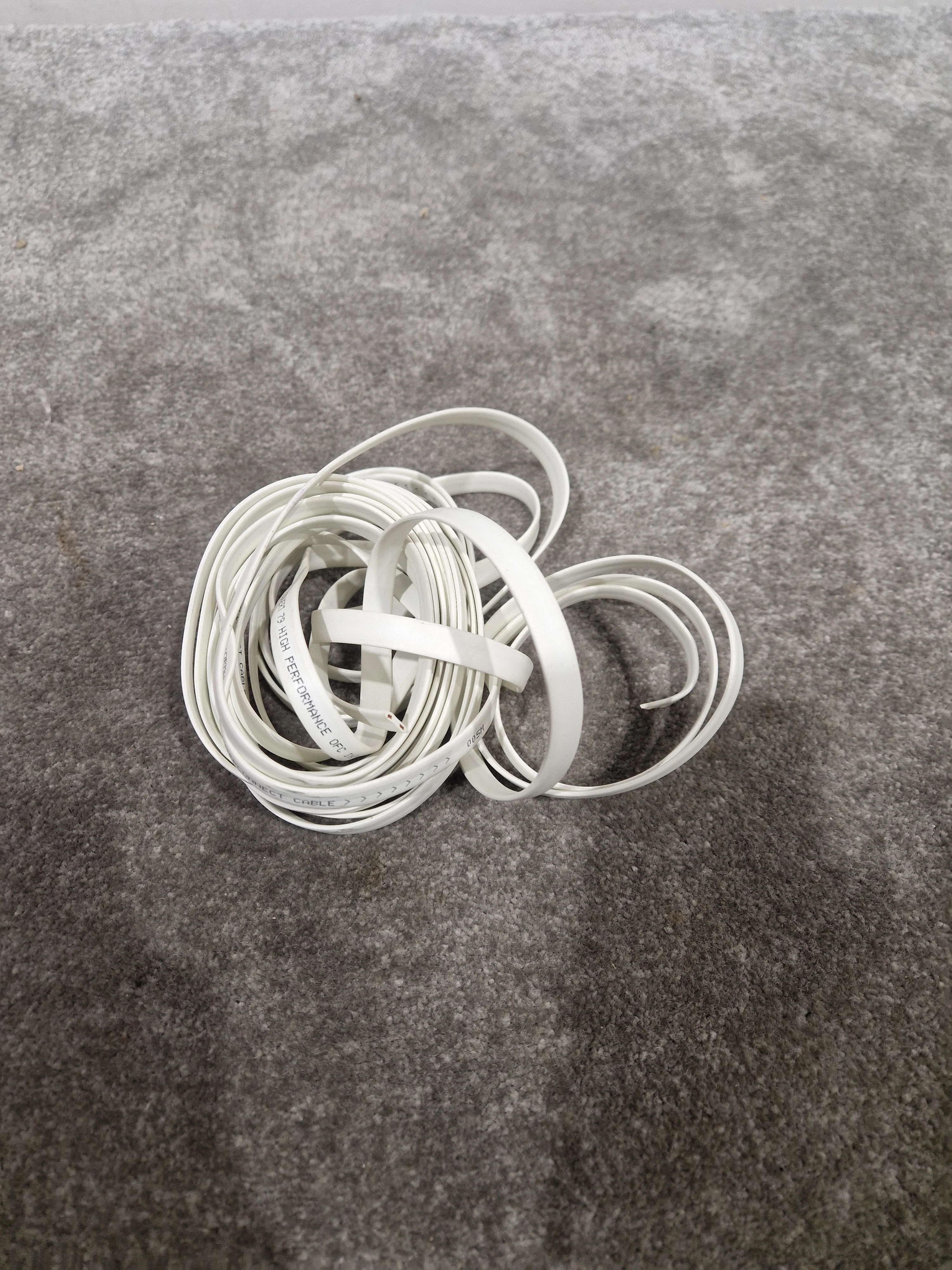 JOB-LOT OF HI-FI Bare Wire Multicoloured 12X Cable - Good Condition - Image 14