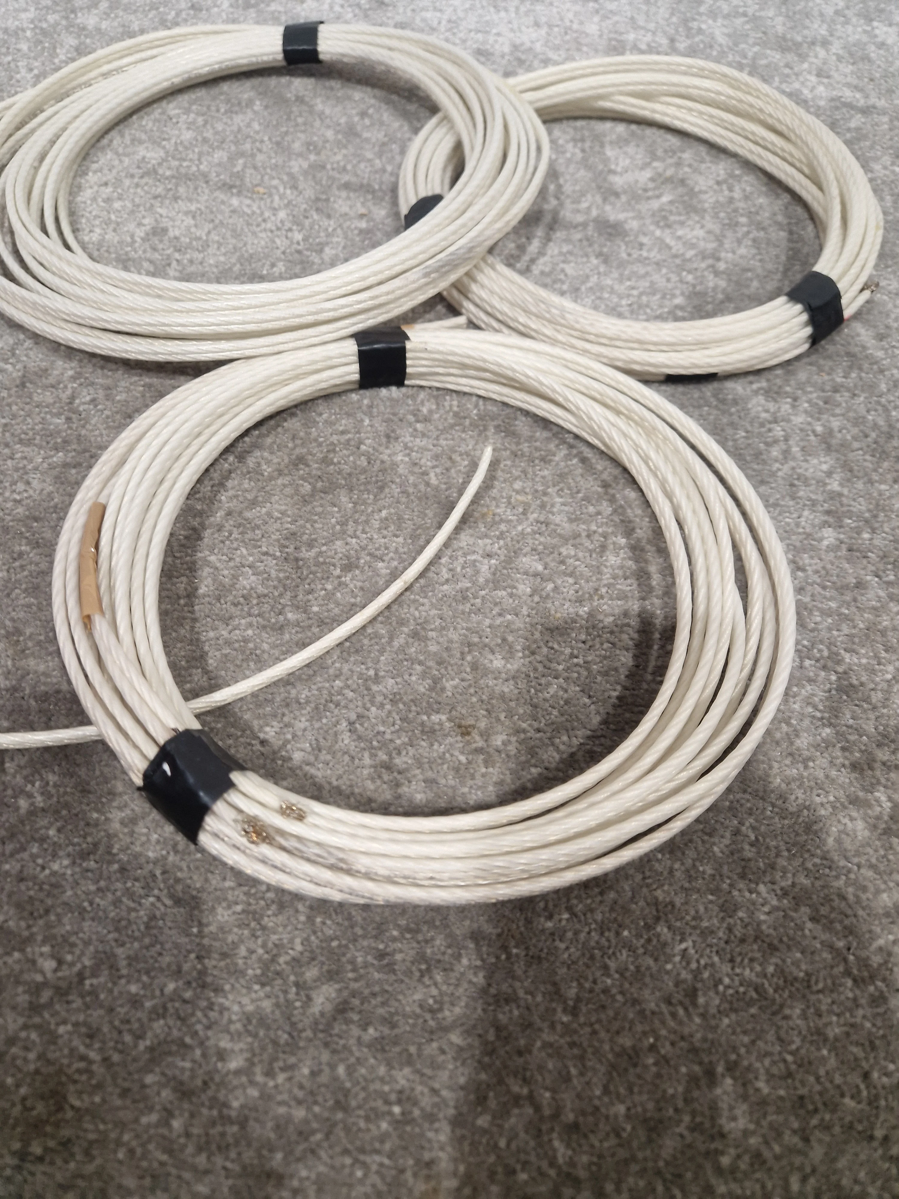 JOB-LOT OF HI-FI Bare Wire Multicoloured 12X Cable - Good Condition - Image 8