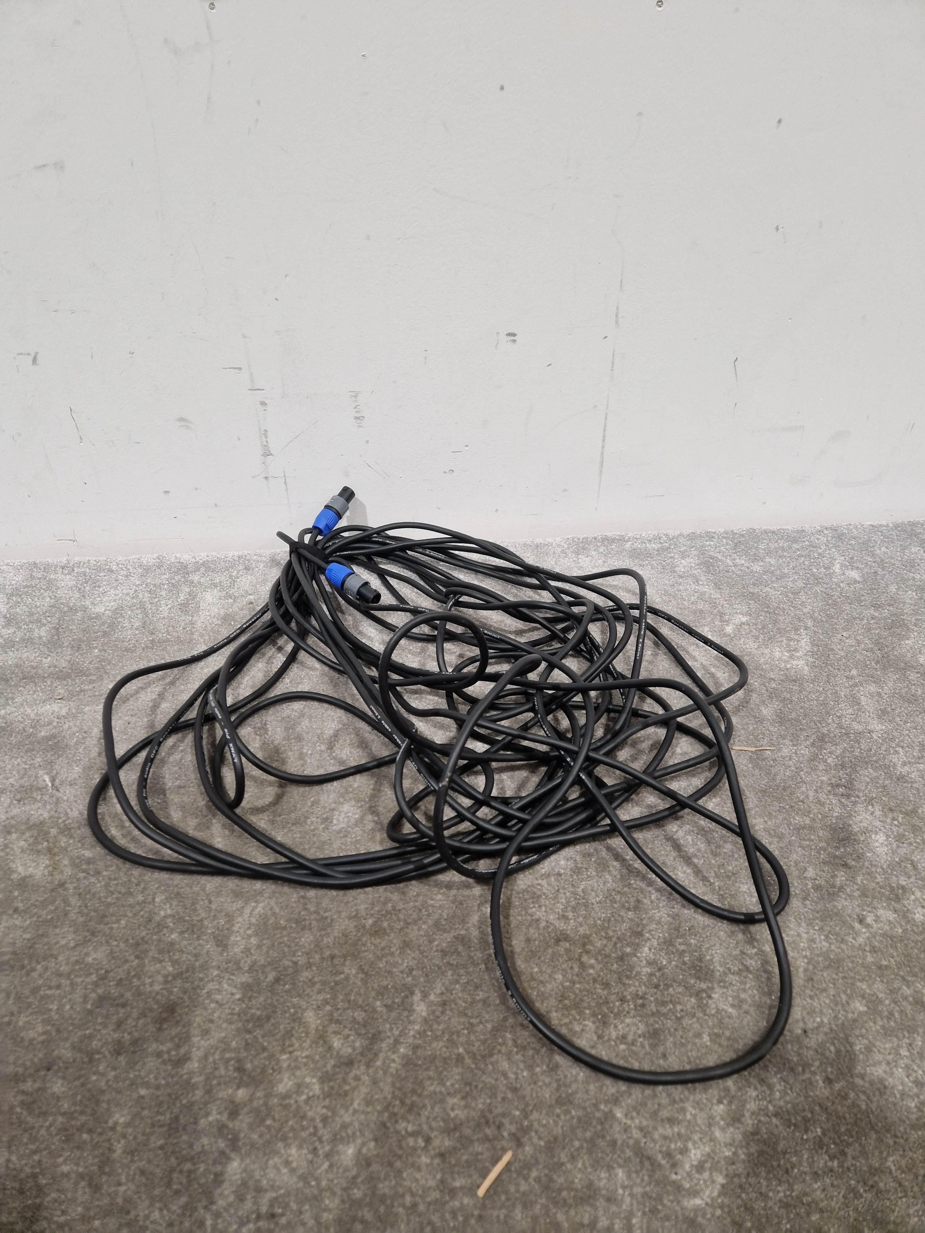 JOB-LOT OF Lynx Speakon Cables X6 All Black Audio Accessories - Excellent Quality - Image 10