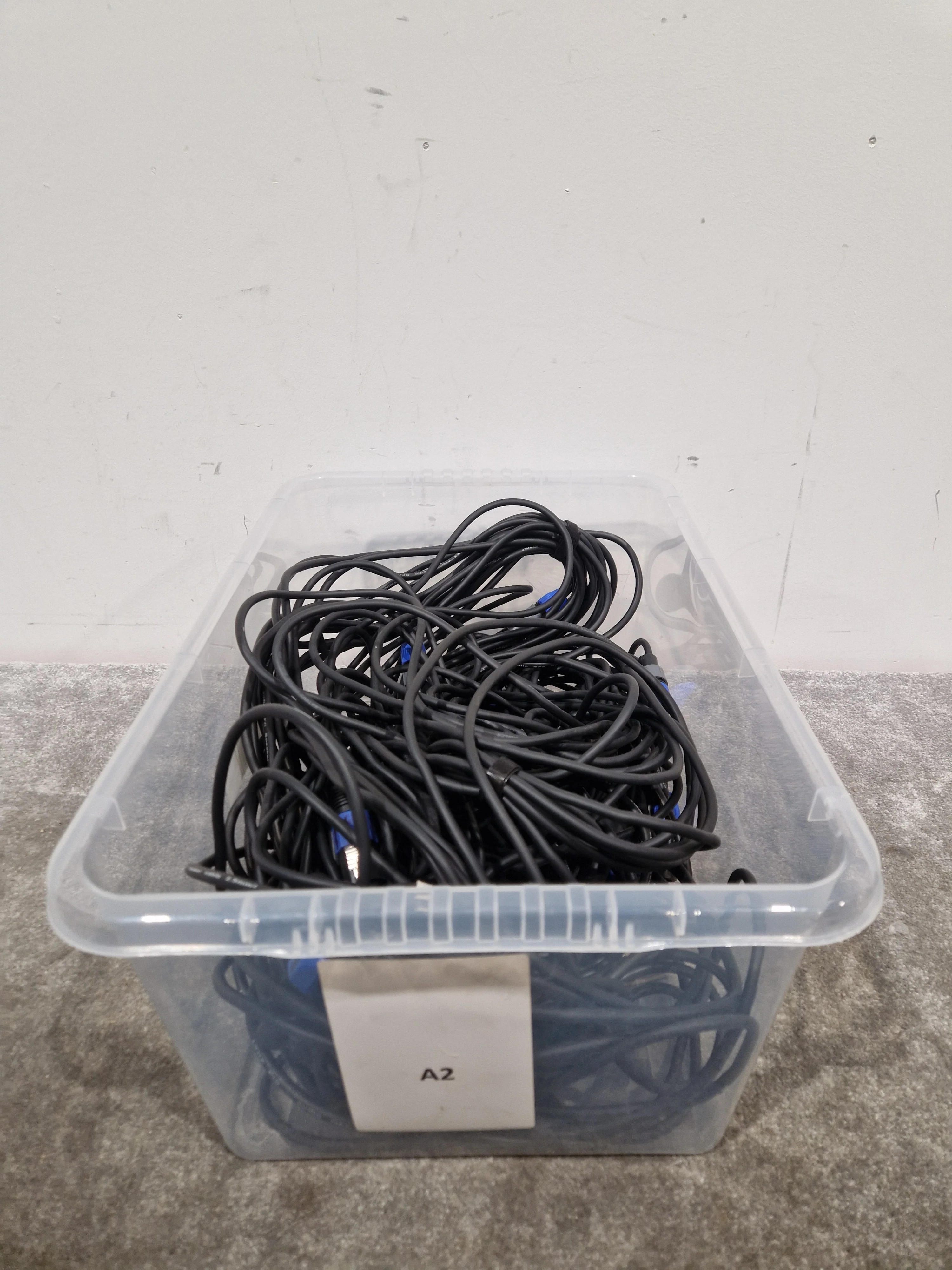 JOB-LOT OF Lynx Speakon Cables X6 All Black Audio Accessories - Excellent Quality - Image 5