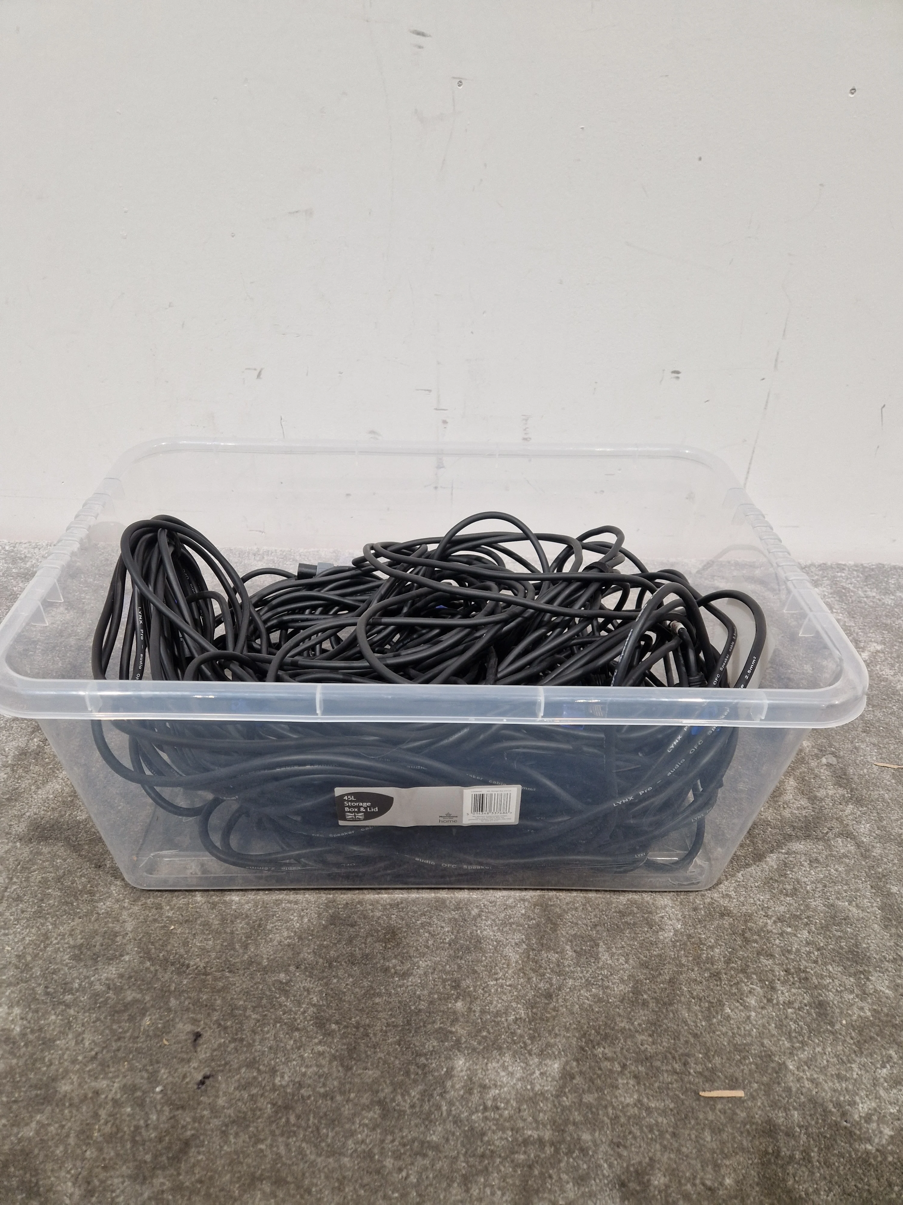 JOB-LOT OF Lynx Speakon Cables X6 All Black Audio Accessories - Excellent Quality - Image 6