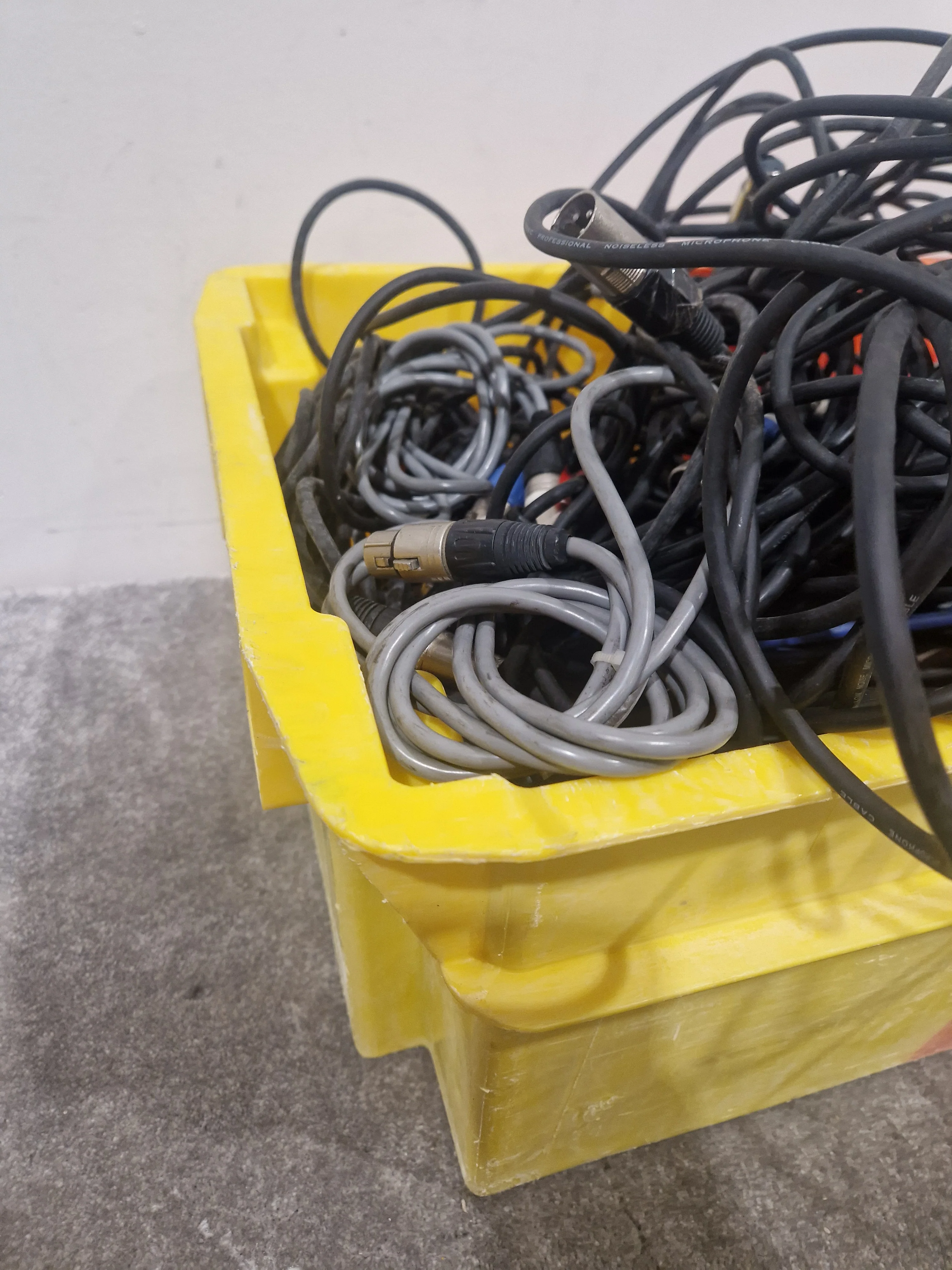 JOB-LOT OF XLR Cables - Mixed Lengths & Colors - Good - Image 4