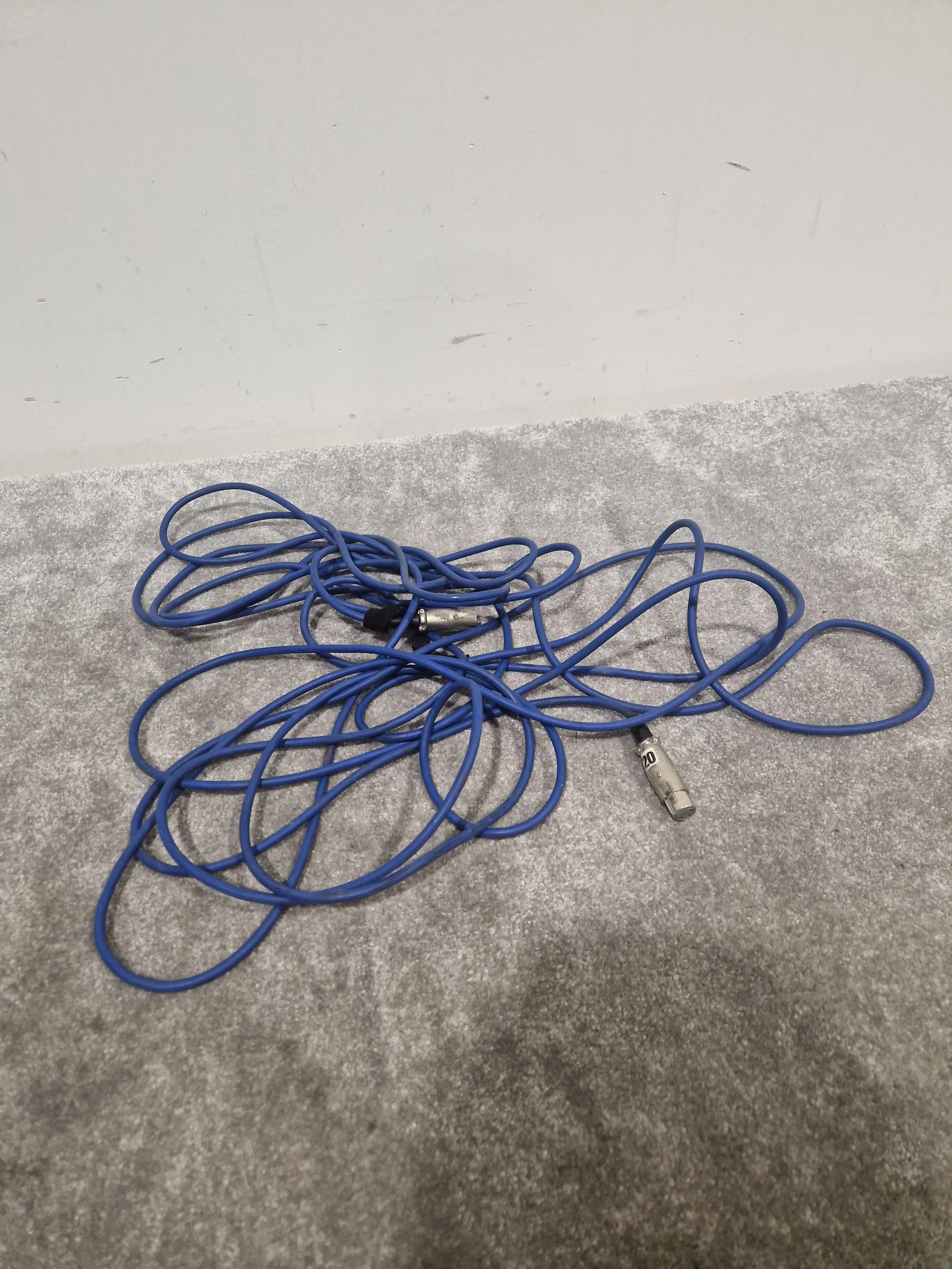 JOB-LOT OF XLR Cables - Mixed Lengths & Colors - Good - Image 8